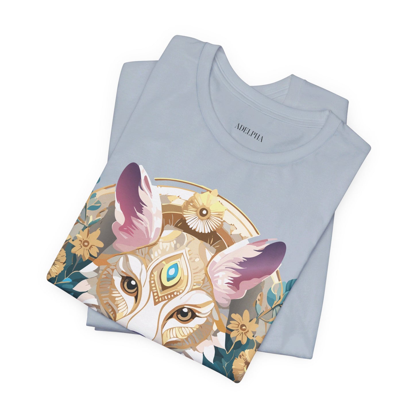 Natural Cotton Tee Shirt - Medallion Collection Printify