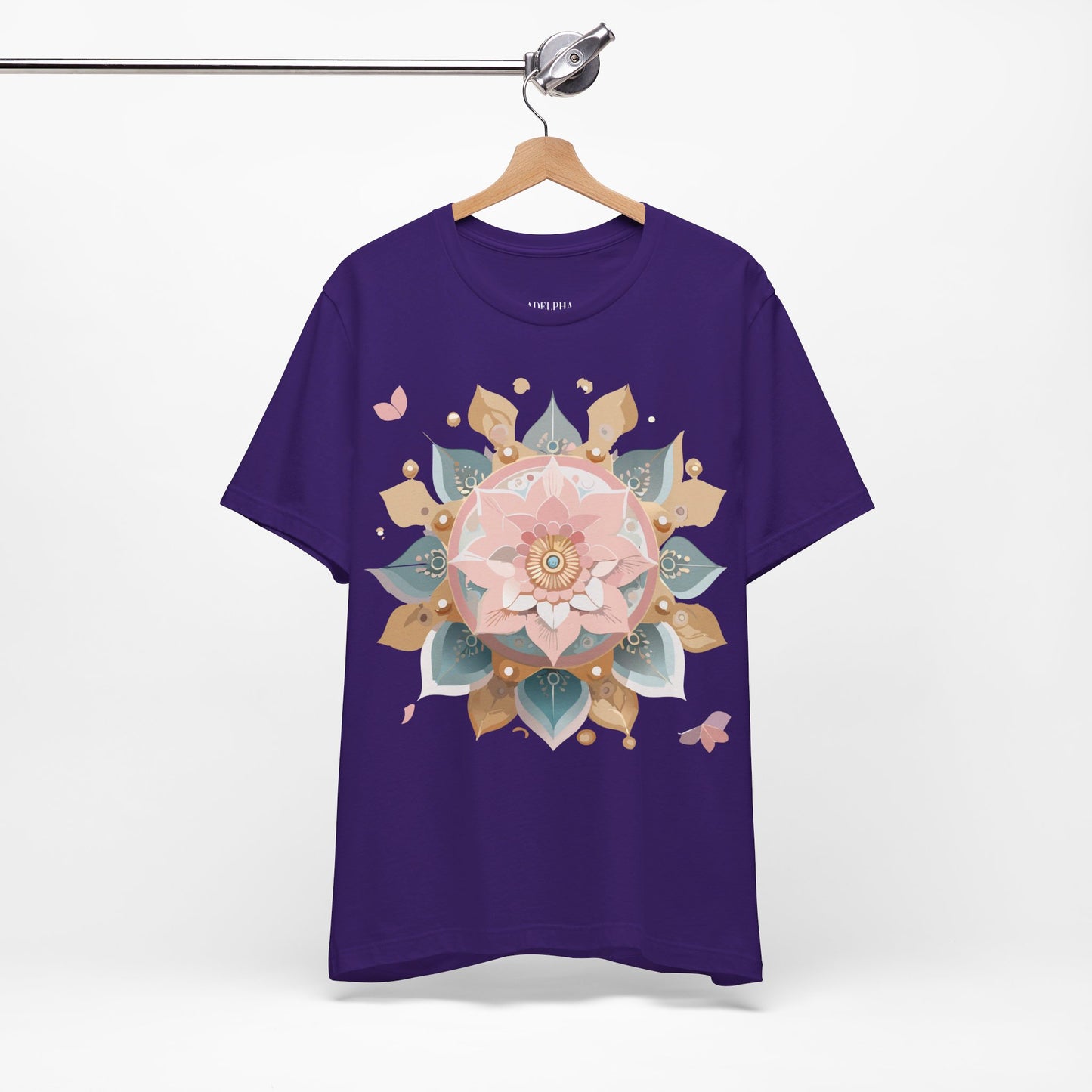 Natural Cotton Tee Shirt - Medallion Collection Printify