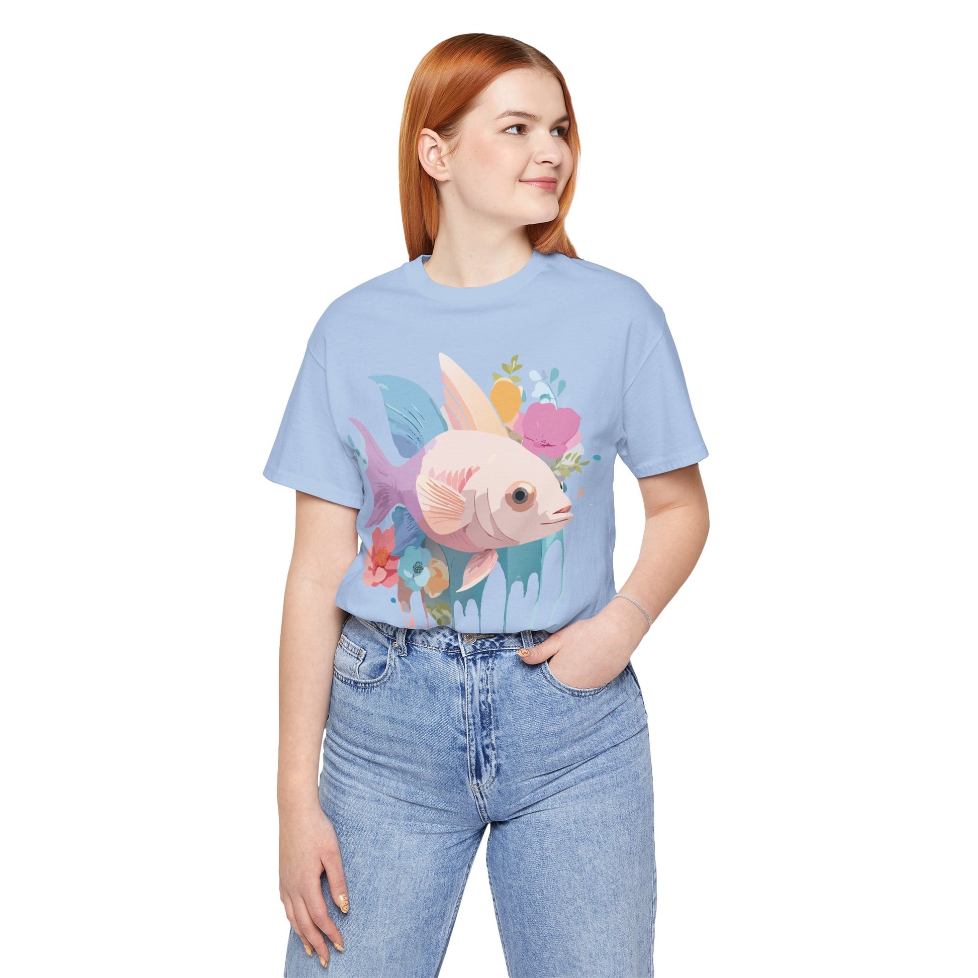 Shirt with Animals | Fish Printify