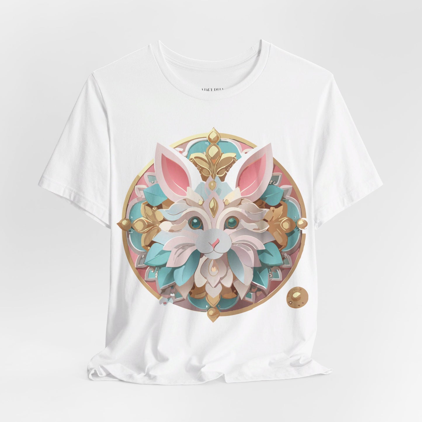 Natural Cotton Tee Shirt - Medallion Collection Printify