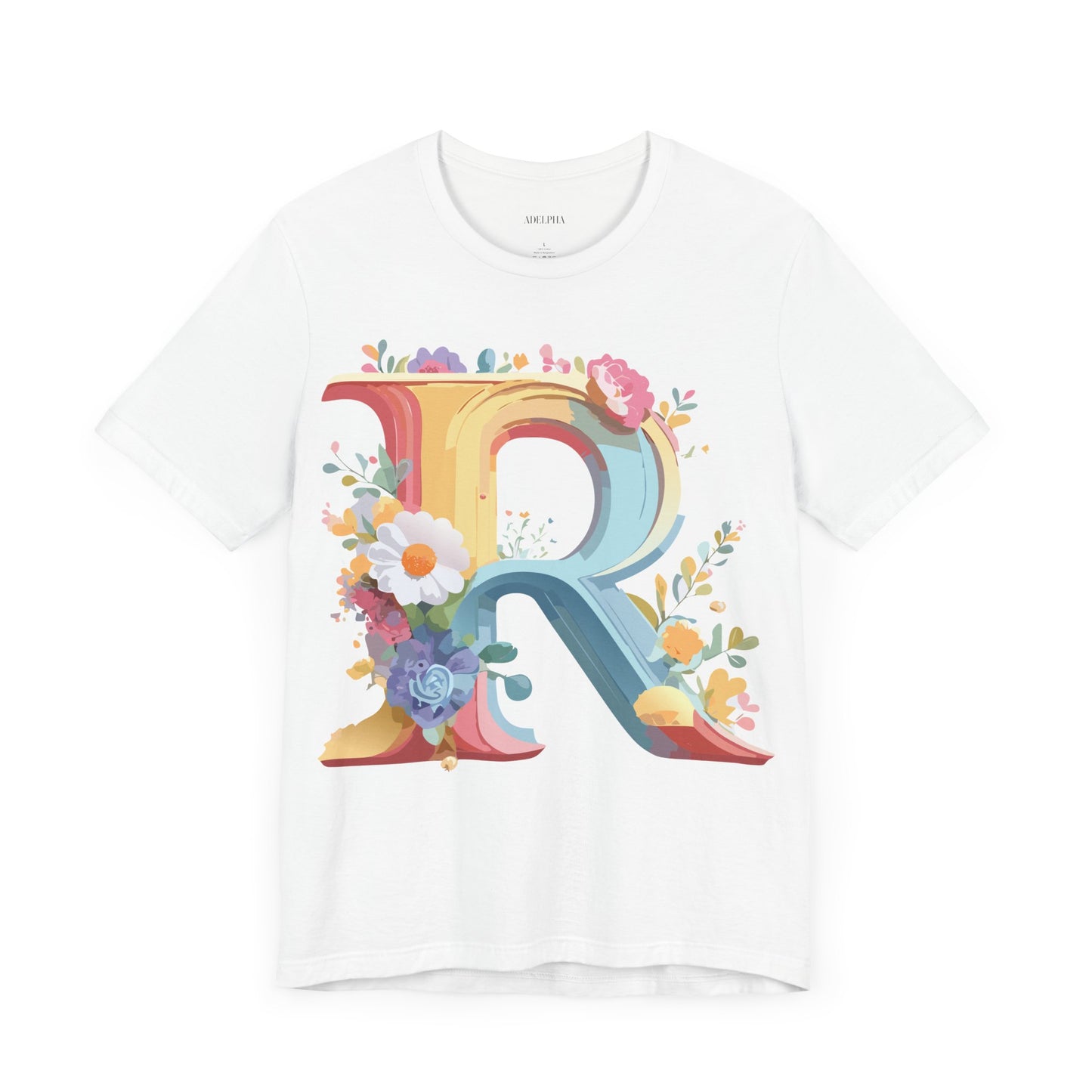 Letter Shirt, Letter R Shirt - ADELPHA