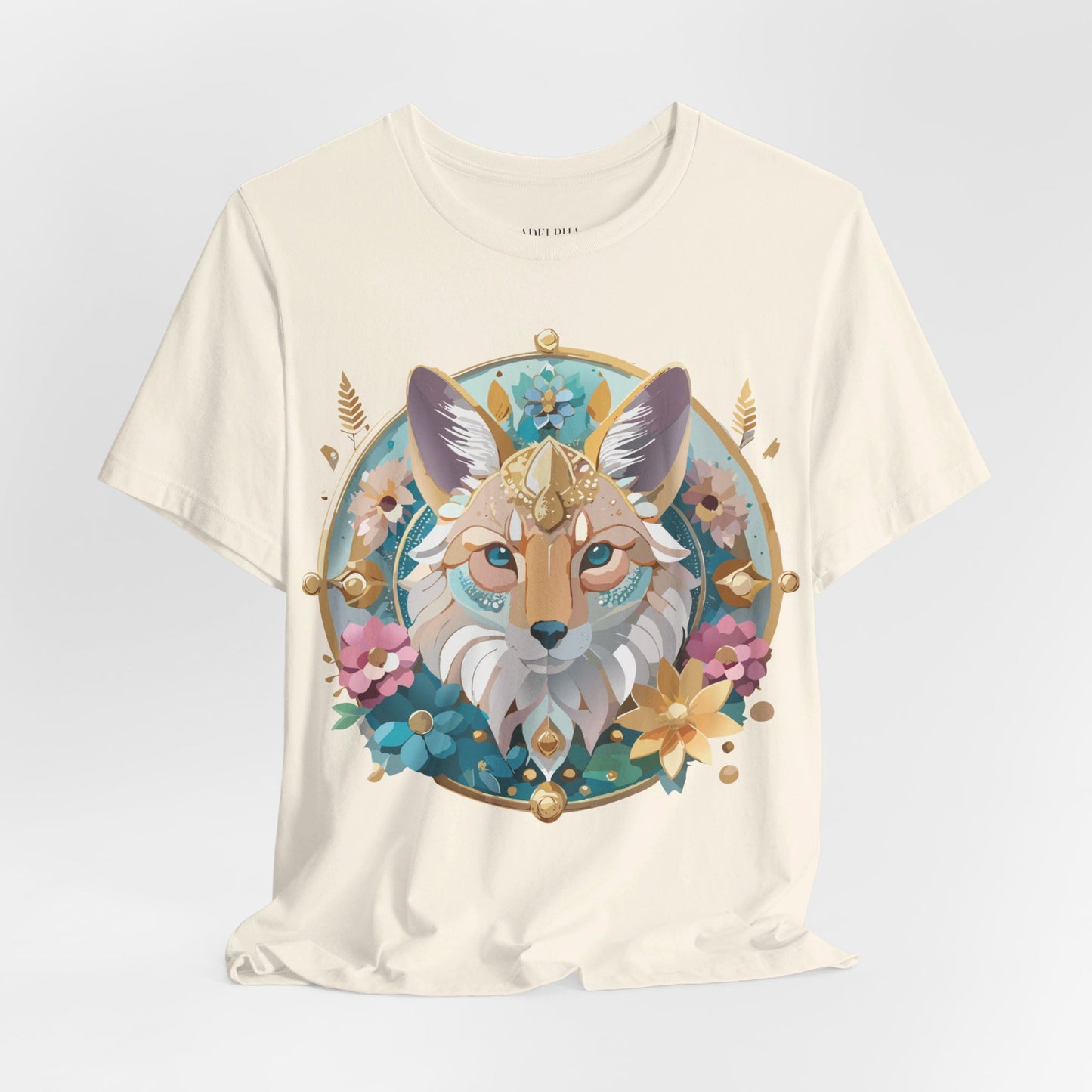 Natural Cotton Tee Shirt - Medallion Collection Printify