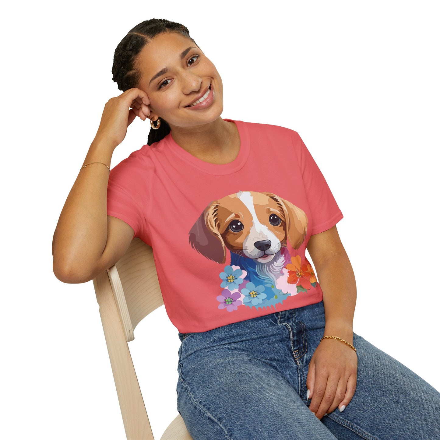 Dog Shirt, Shirt with Dog, Animal Tee, Shirt with Animals