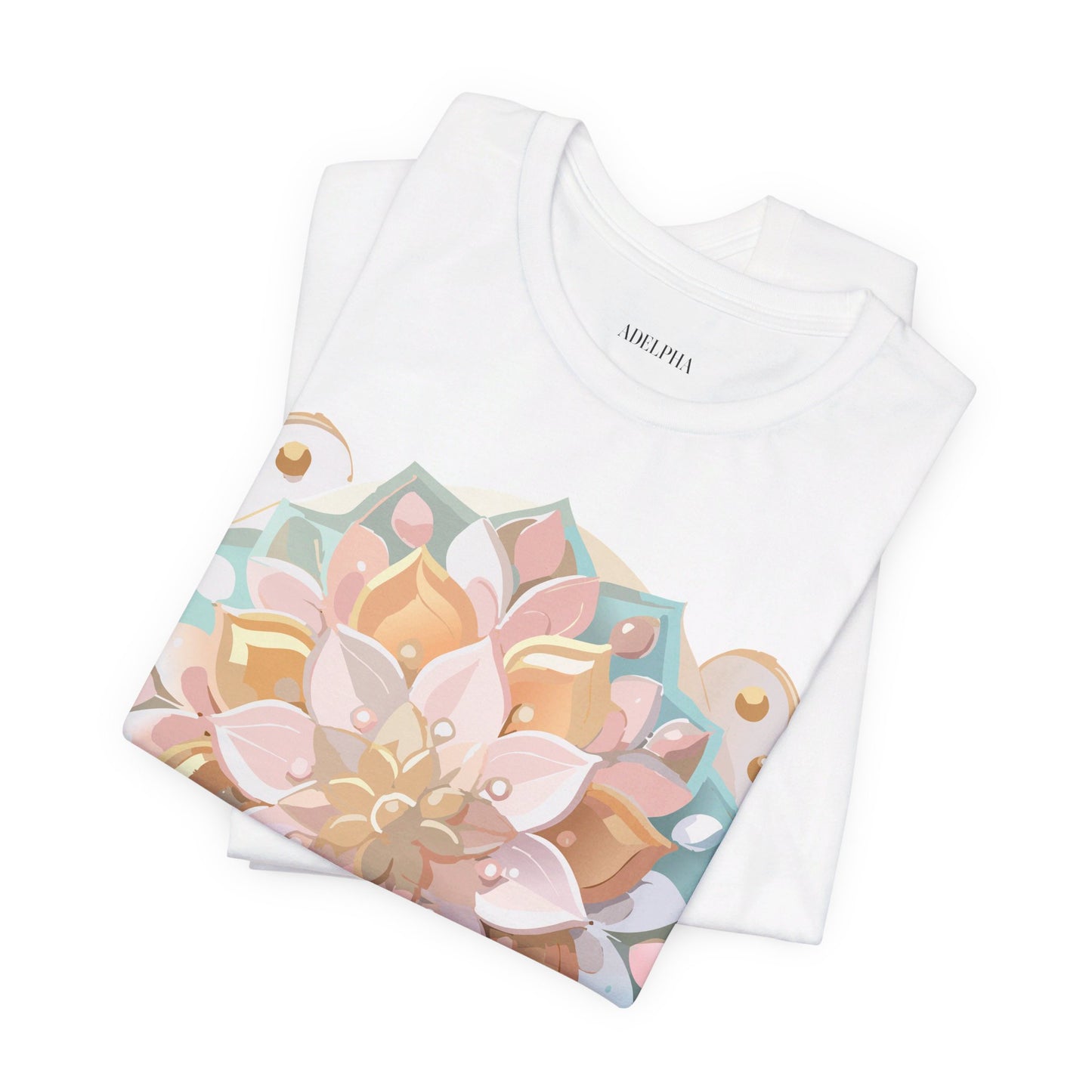 Natural Cotton Tee Shirt - Medallion Collection Printify
