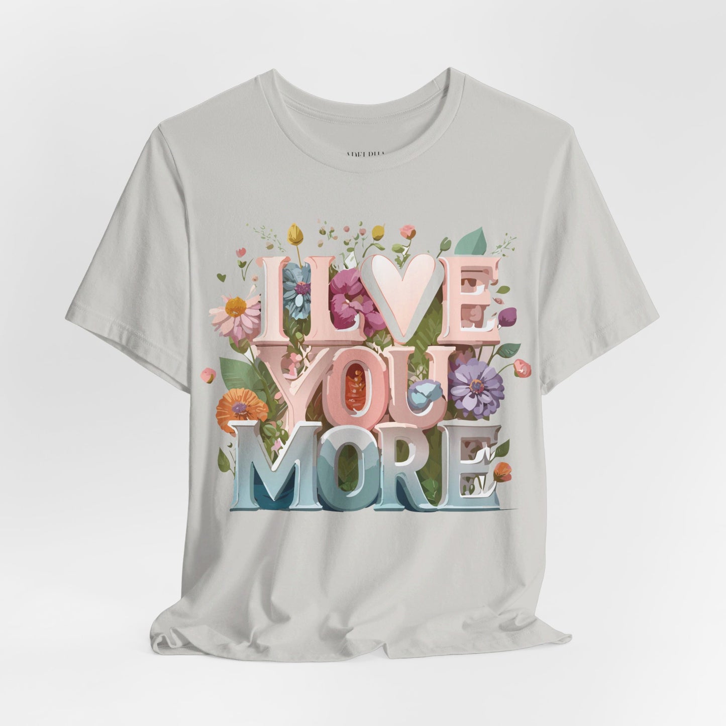 Natural Cotton Tee Shirt - Love story Collection Printify