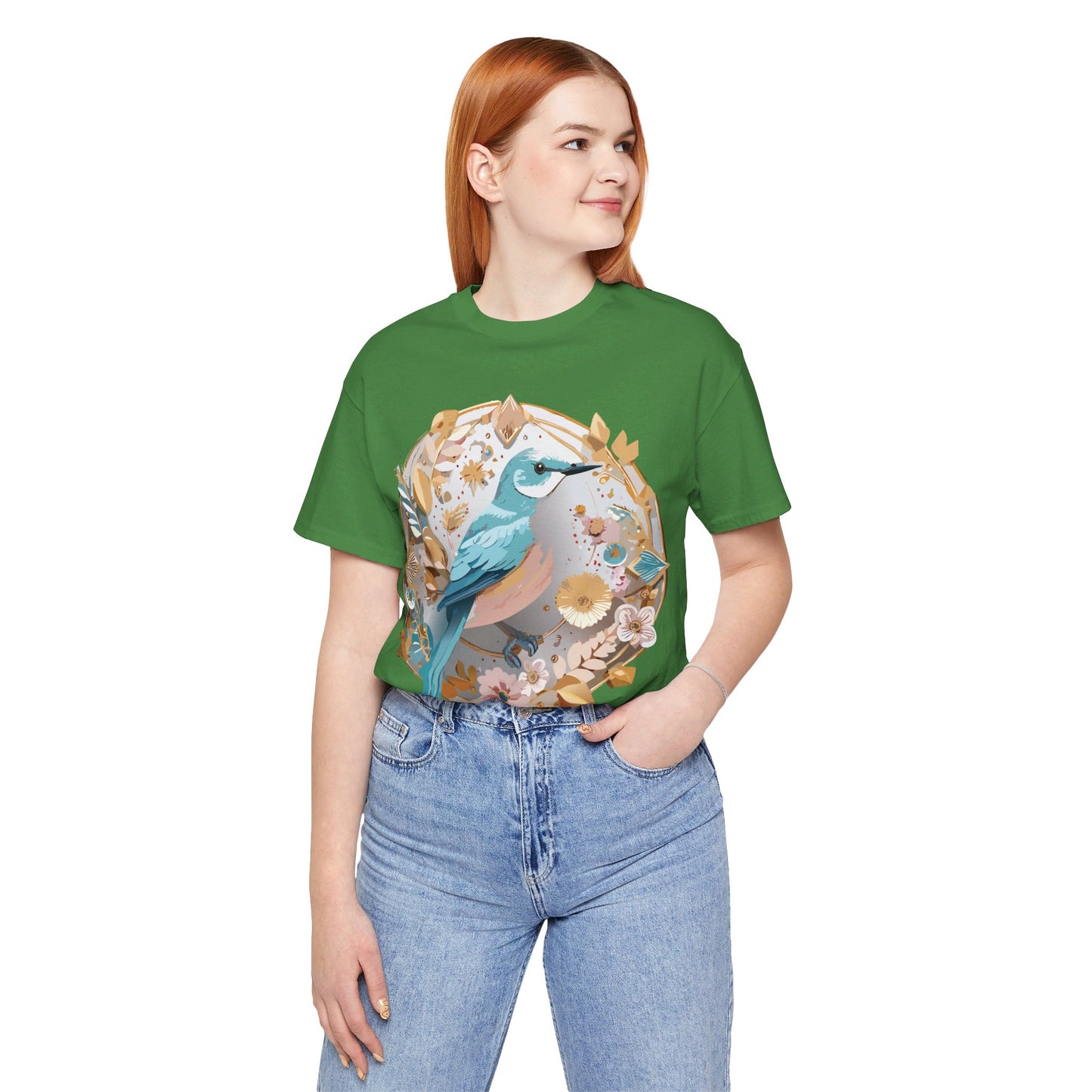 Natural Cotton Tee Shirt - Medallion Collection Printify