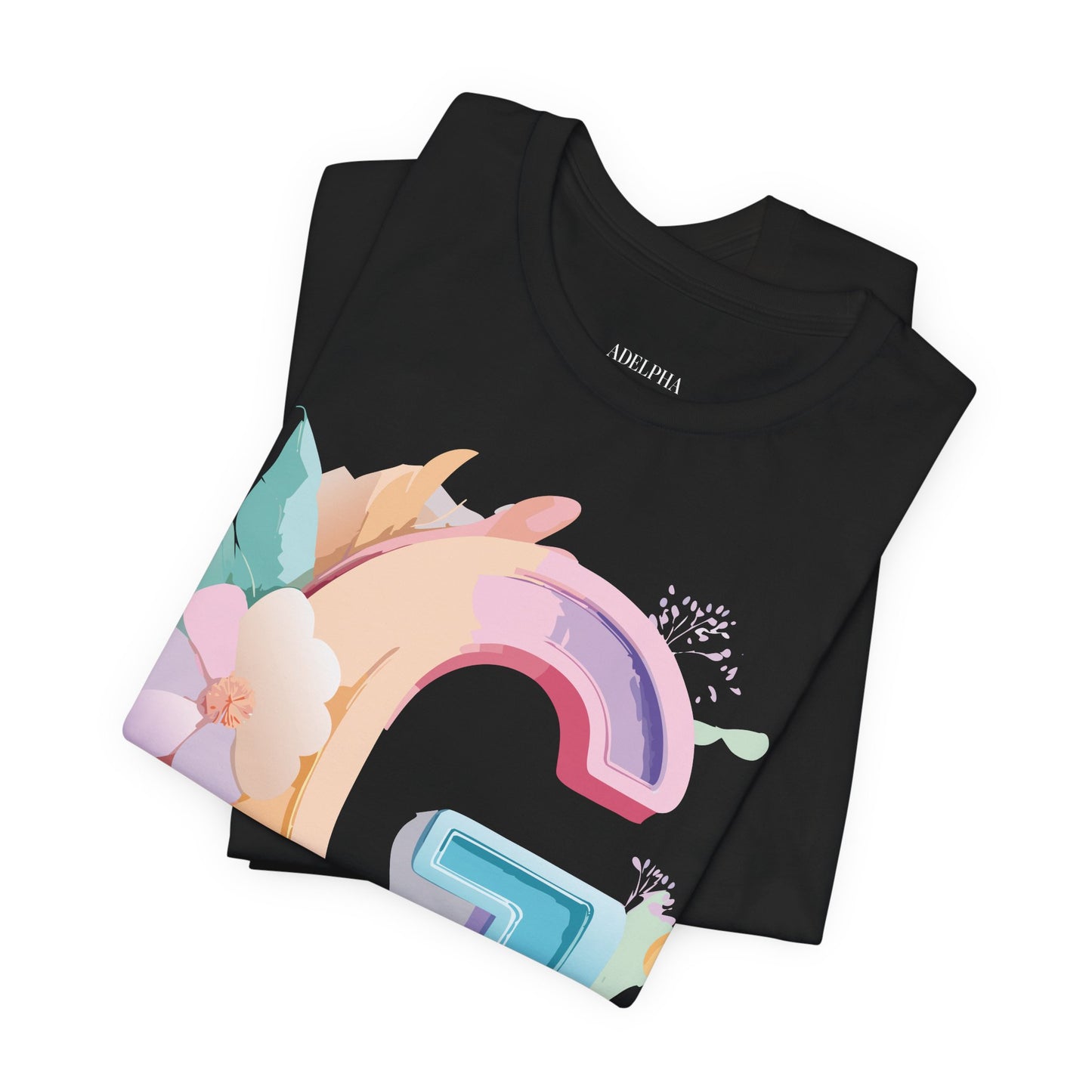 Natural Cotton Tee Shirt - Letters Collection - G Printify