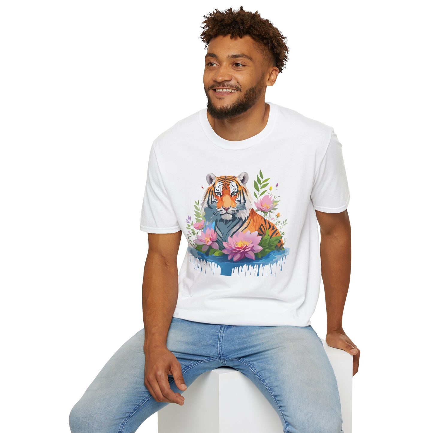 Tiger Shirt, Shirt with Tiger, Animal Tee, Shirt with Animals