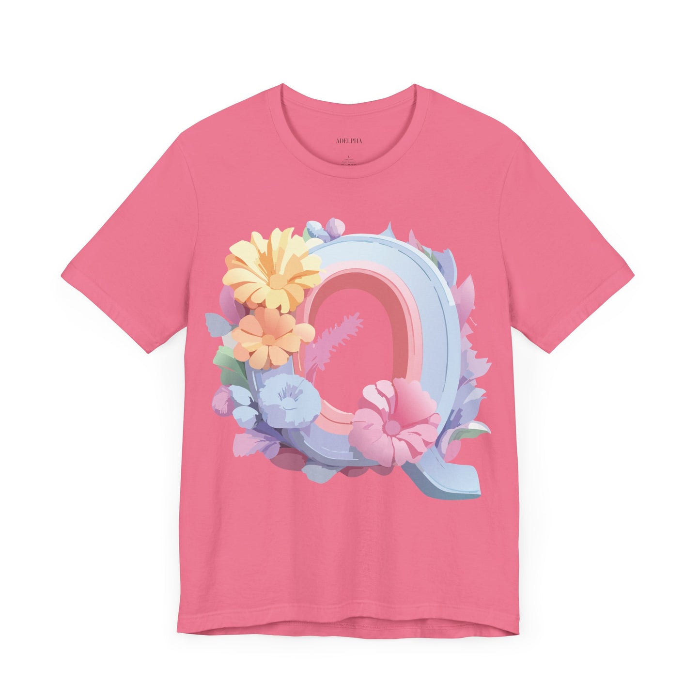 Letter Shirt, Letter Q Shirt - ADELPHA