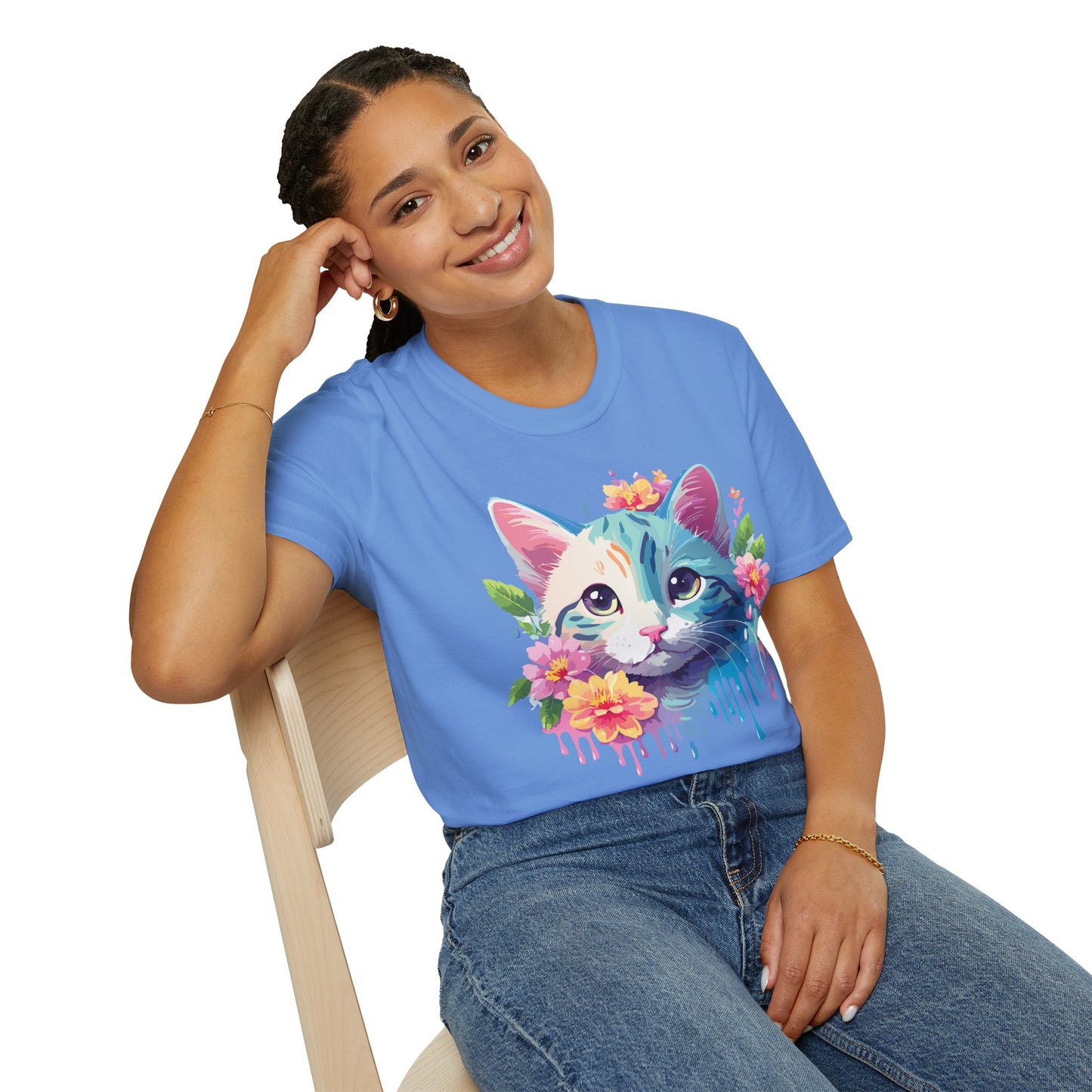 Cat Shirt, Shirt with Cat, Cats Tee, Kitten Tee