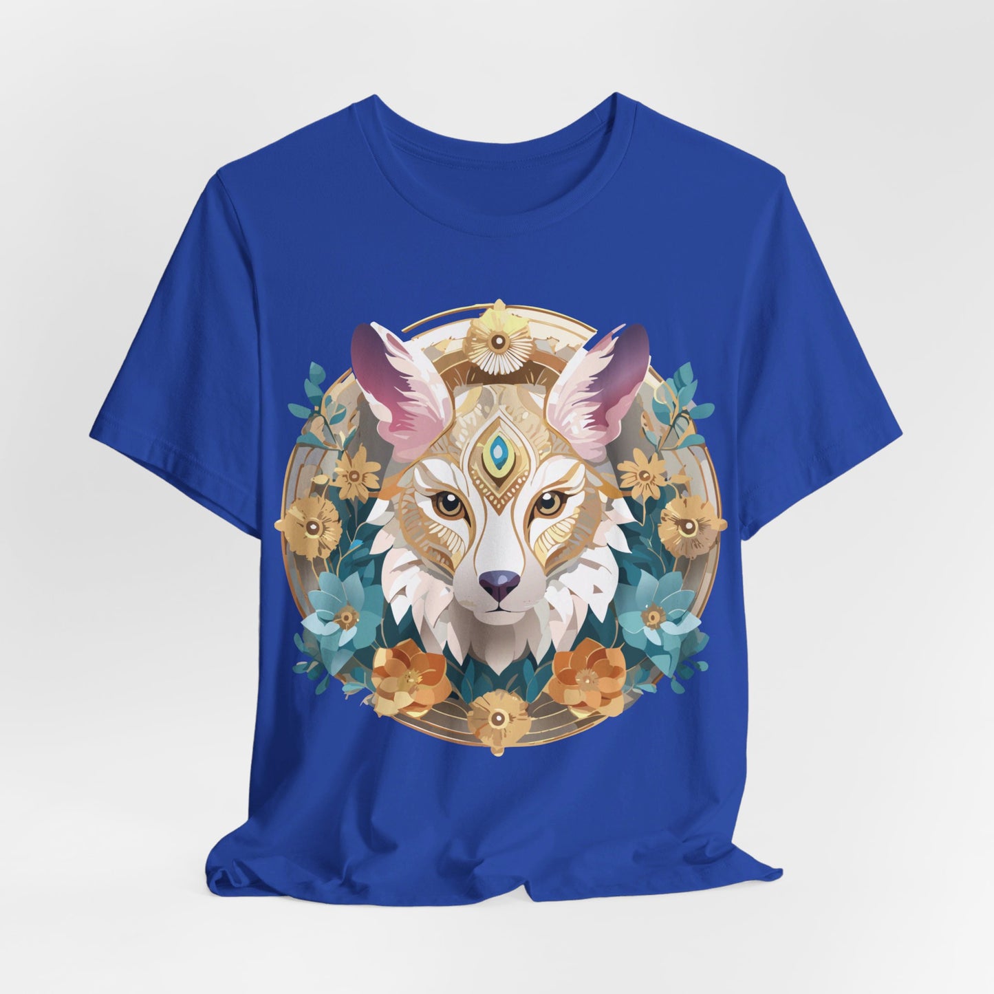 Natural Cotton Tee Shirt - Medallion Collection Printify