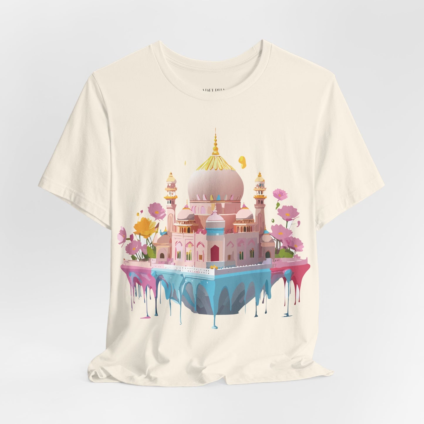 Natural Cotton Tee Shirt - Bukhara, Uzbekistan Printify