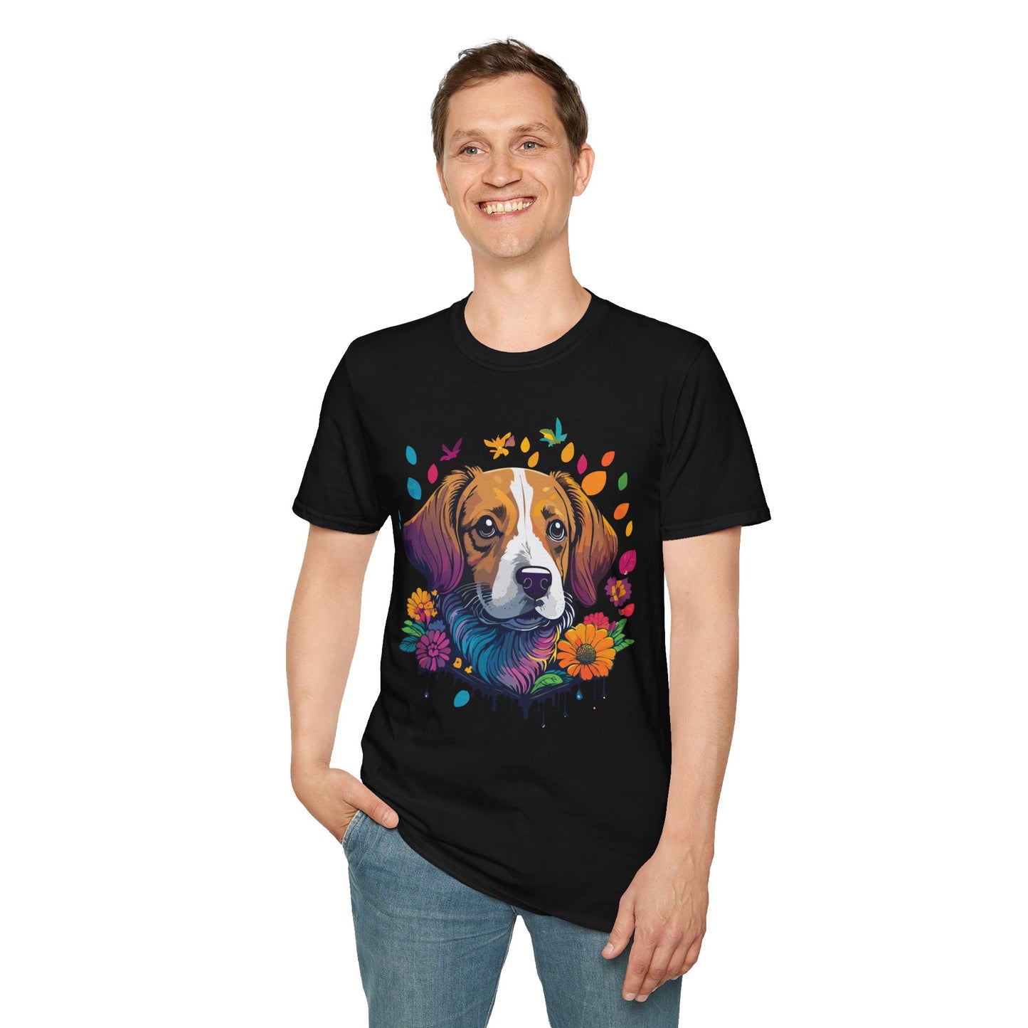 Dog Shirt, Shirt with Dog, Animal Tee, Shirt with Animals