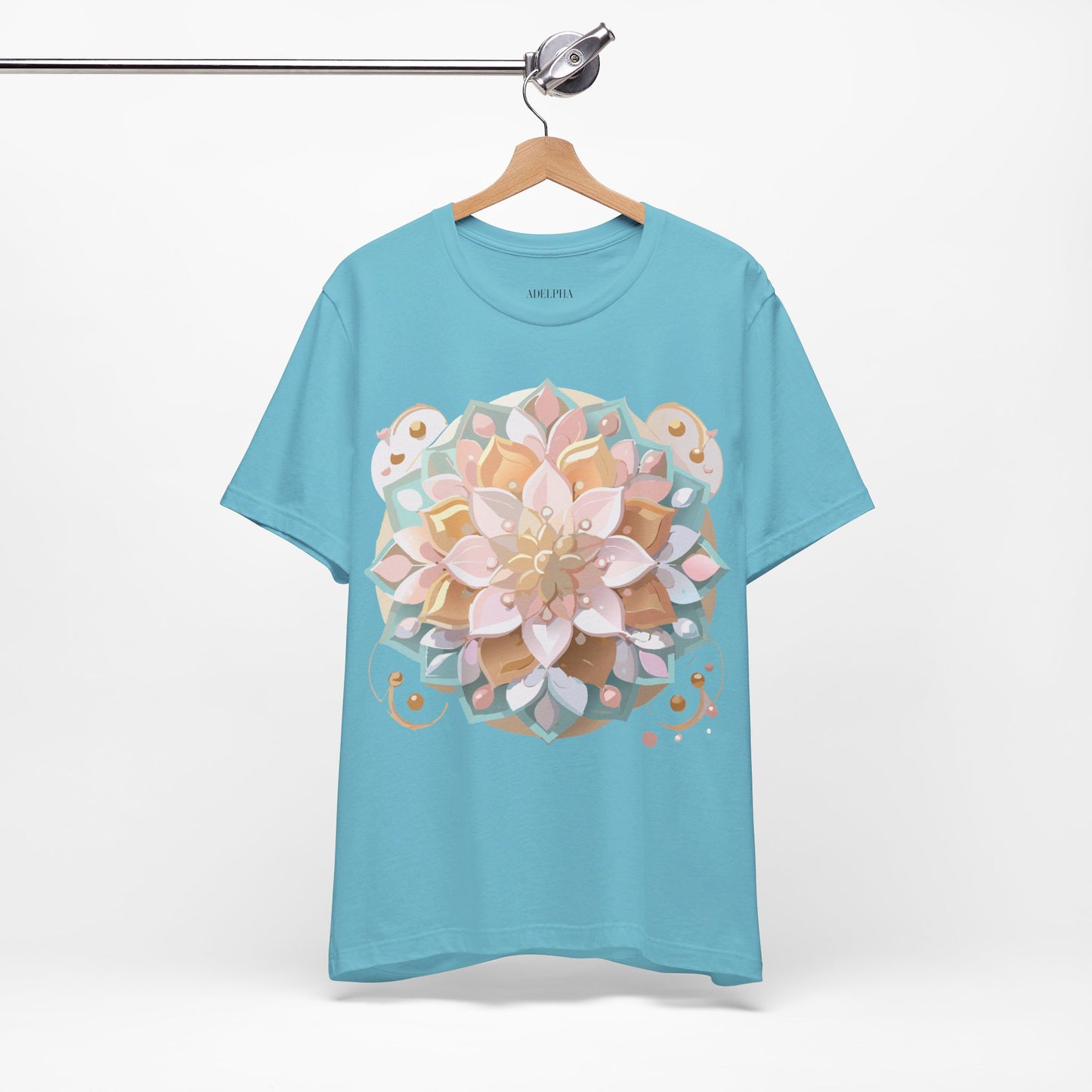 Natural Cotton Tee Shirt - Medallion Collection Printify