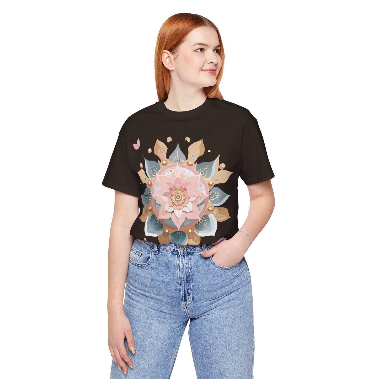 Natural Cotton Tee Shirt - Medallion Collection Printify