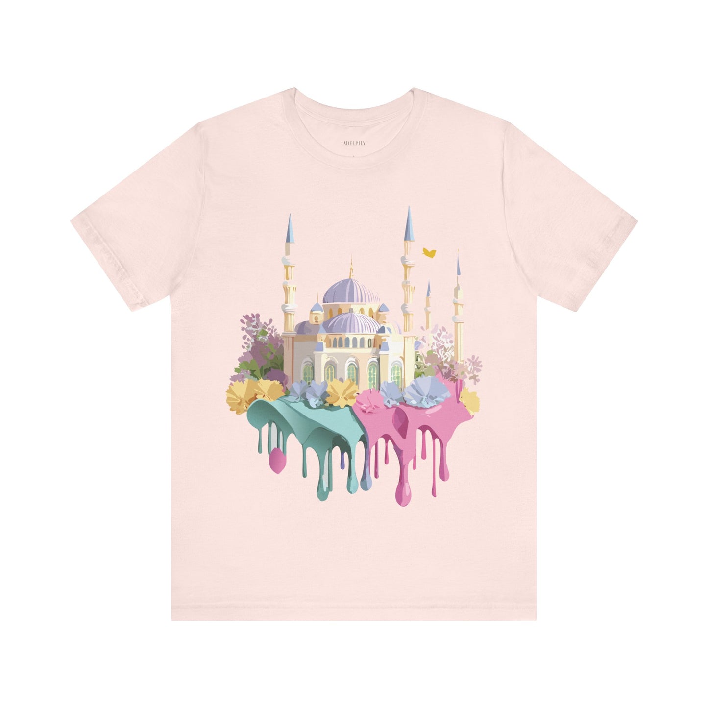 Natural Cotton Tee Shirt - Istanbul, Turkey Printify