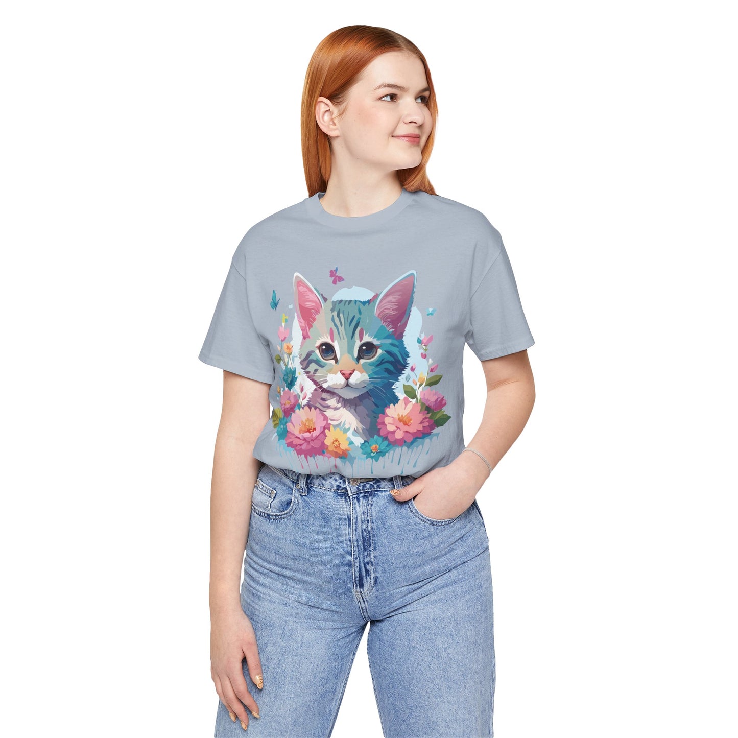 Cat Shirt, Shirt with Cat - ADELPHA