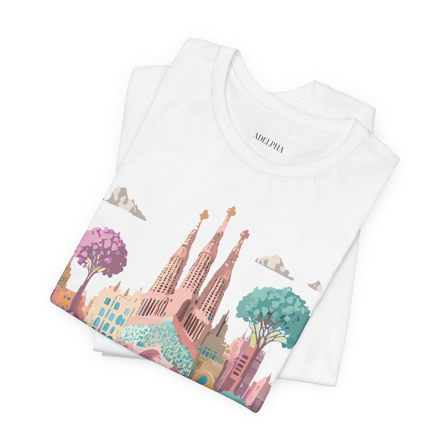 Tourist Shirt, Shirt with Barcelona - ADELPHA