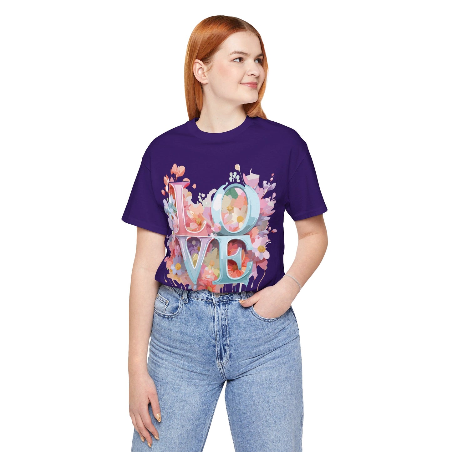 Natural Cotton Tee Shirt - Love Story Collection Printify