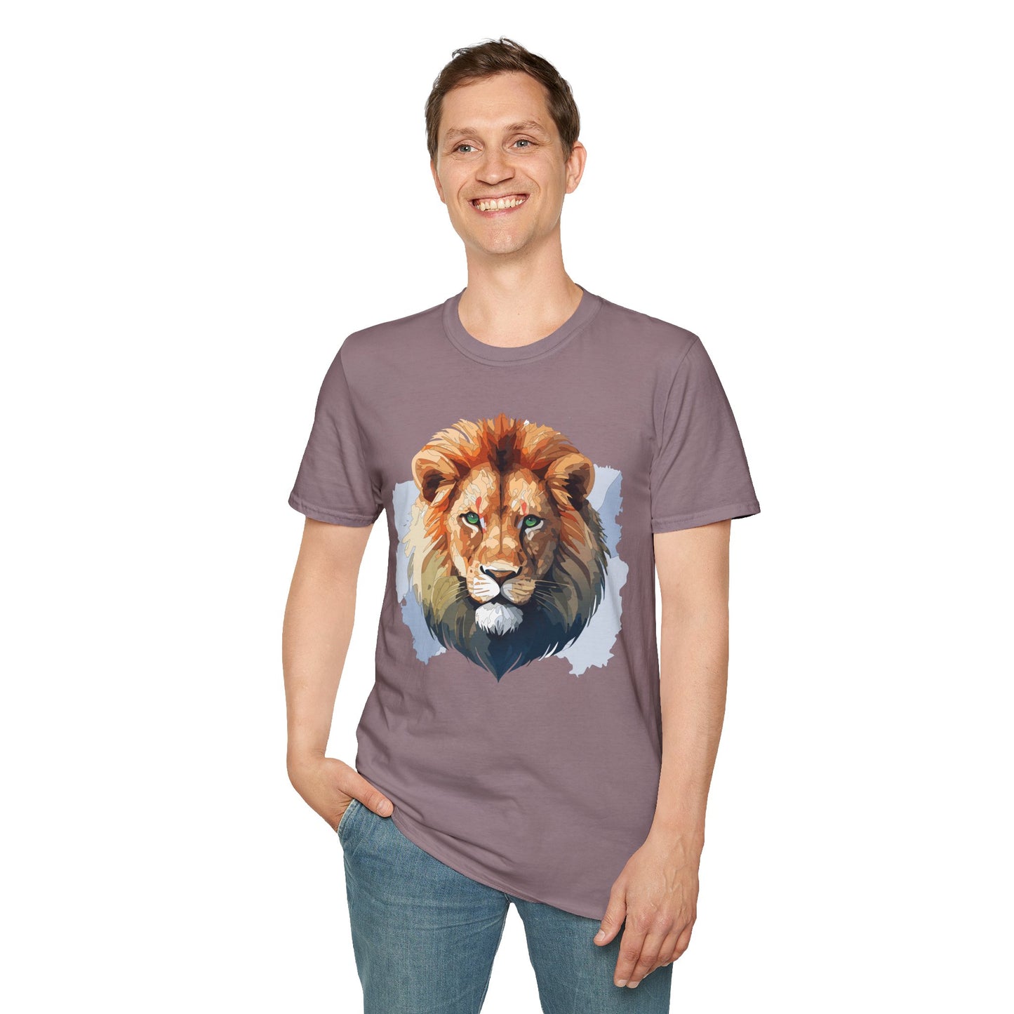Lion Shirt, Shirt with Lion, Animal Tee, Shirt with Animals