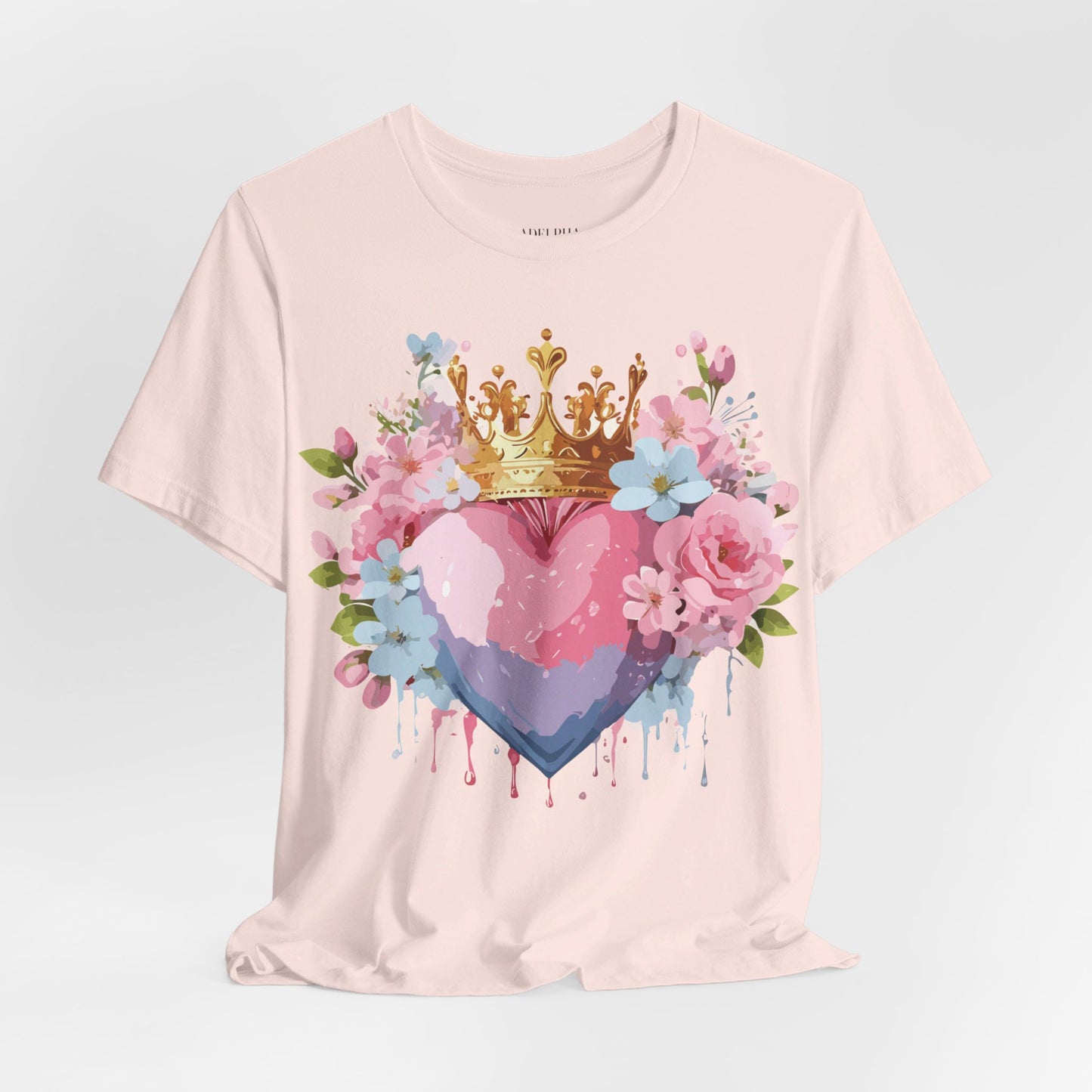 Natural Cotton Tee Shirt - Love story Collection Printify
