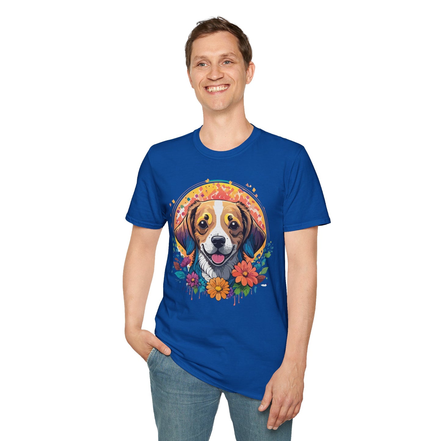 Dog Shirt, Shirt with Dog, Animal Tee, Shirt with Animals