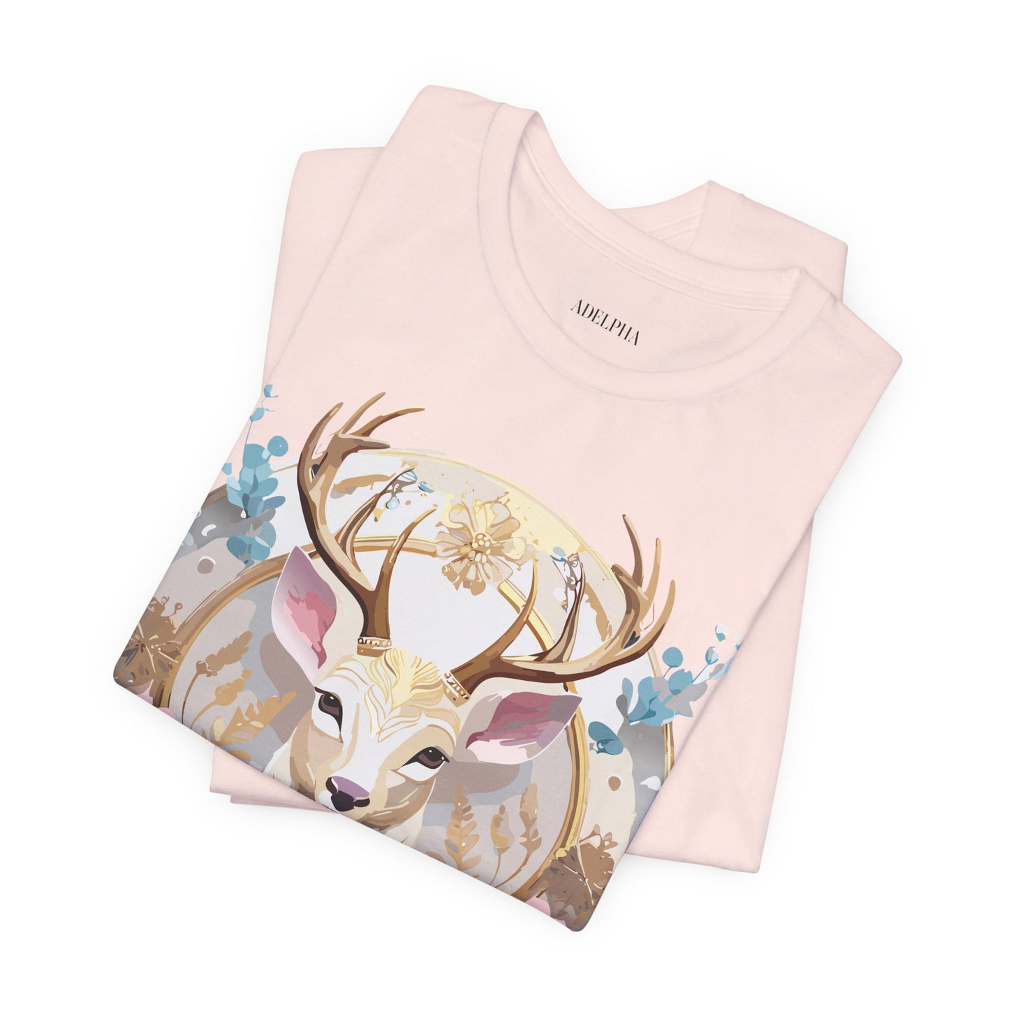 Natural Cotton Tee Shirt - Medallion Collection Printify