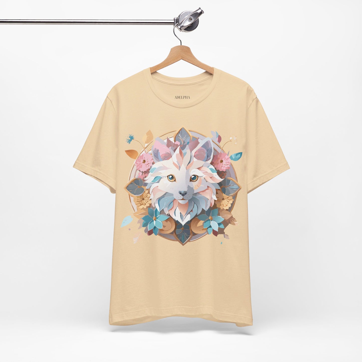 Natural Cotton Tee Shirt - Medallion Collection Printify