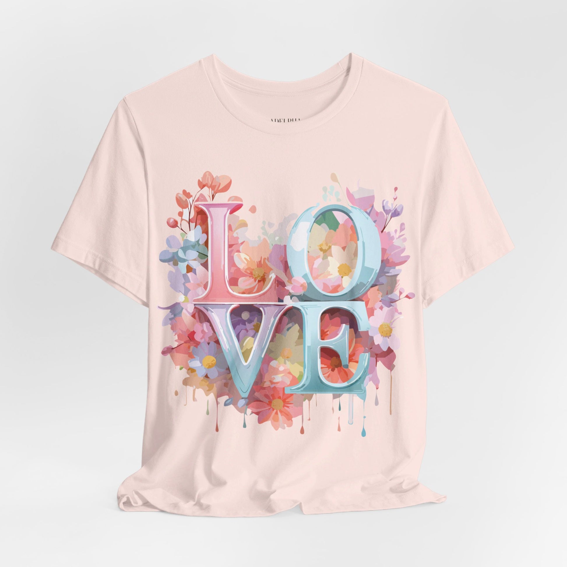 Natural Cotton Tee Shirt - Love story Collection Printify