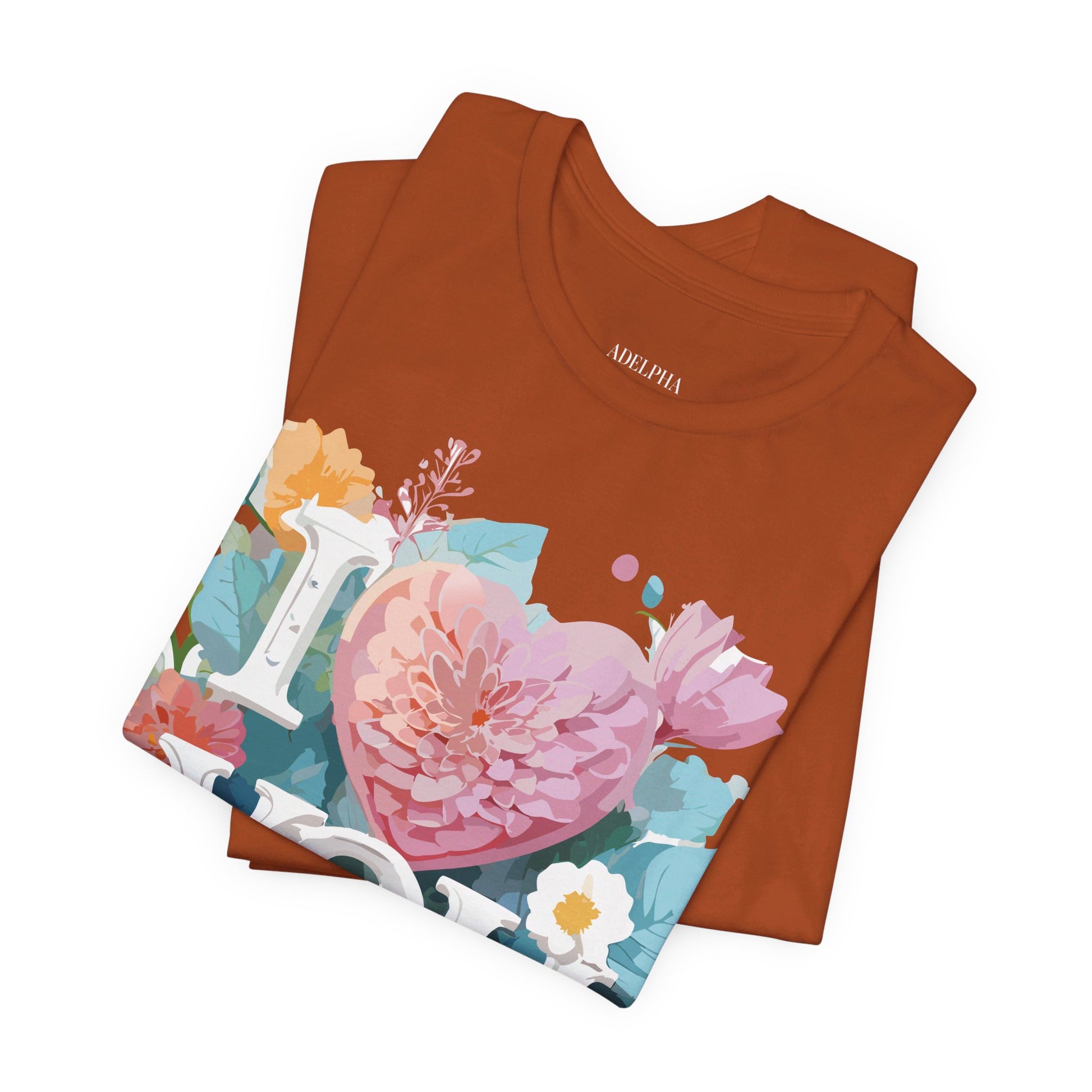 Natural Cotton Tee Shirt - Love Story Collection Printify