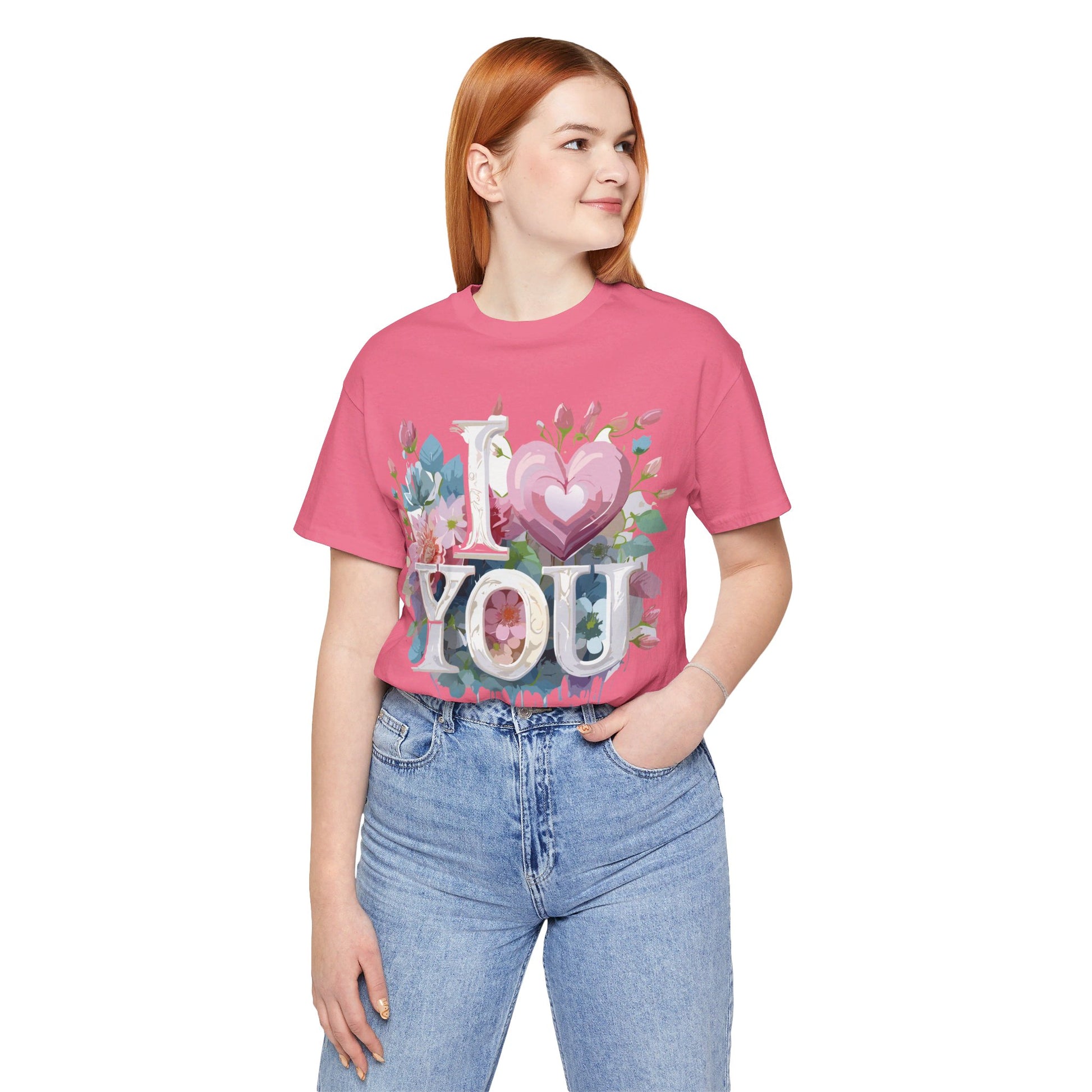 Natural Cotton Tee Shirt - Love story Collection Printify