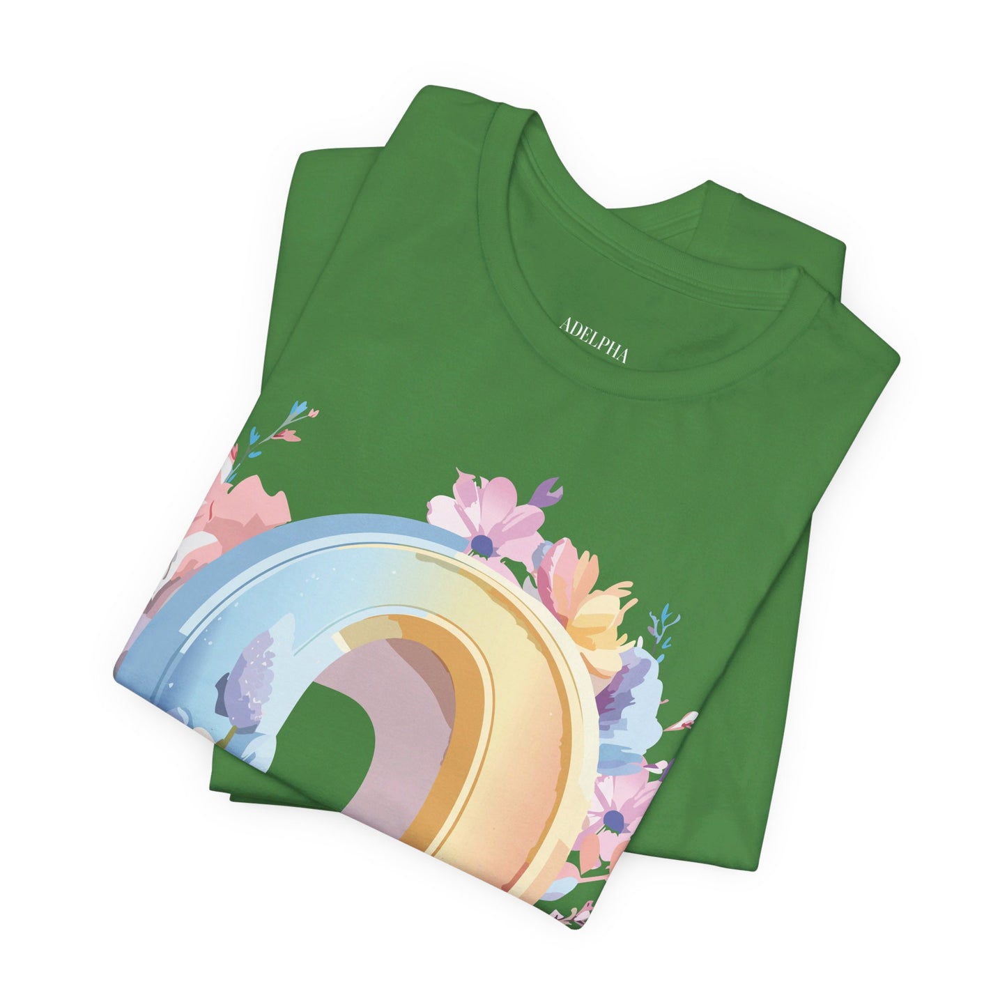 Natural Cotton Tee Shirt - Letters Collection - O Printify