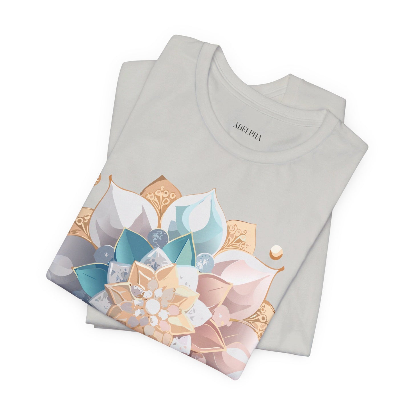 Natural Cotton Tee Shirt - Medallion Collection Printify