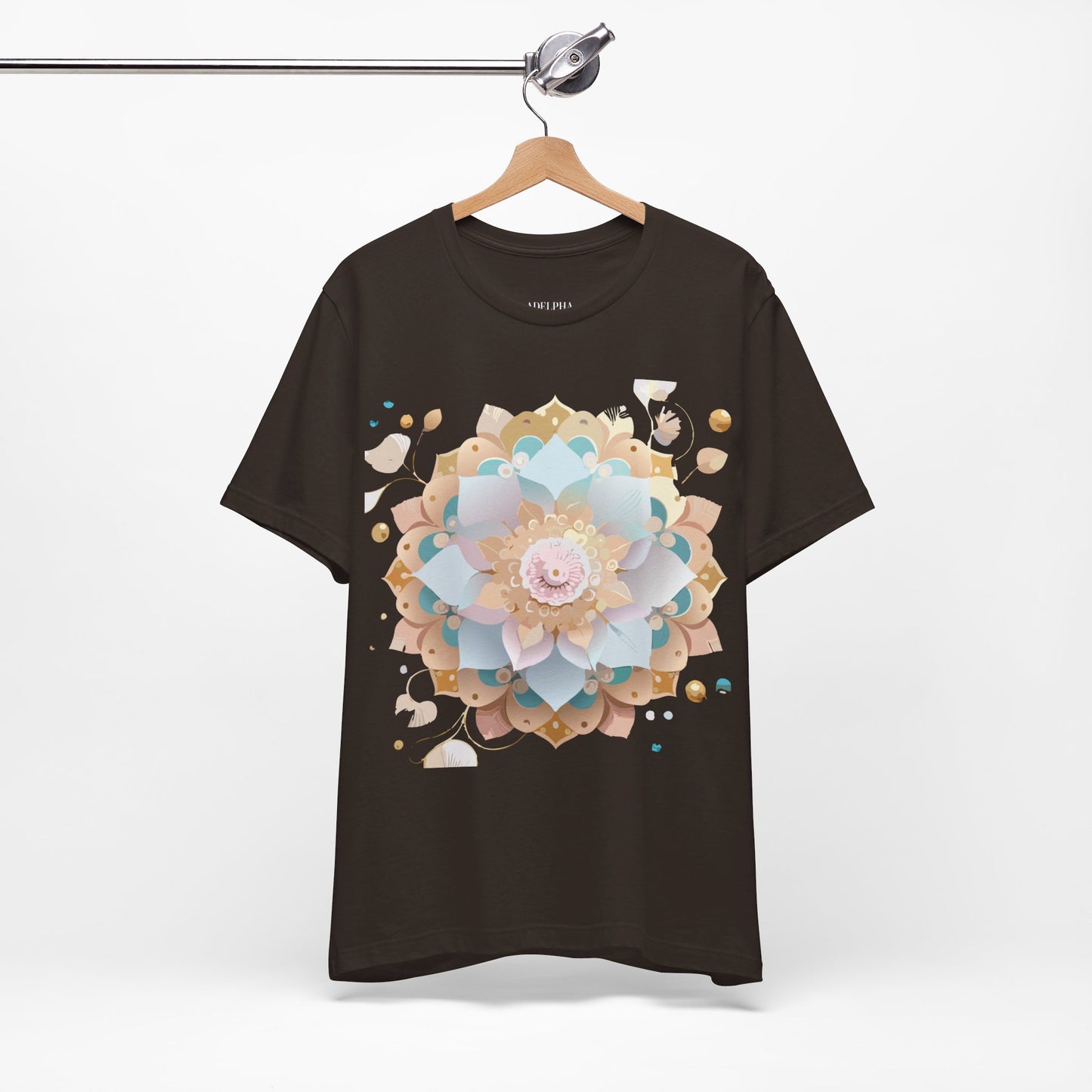 Natural Cotton Tee Shirt - Medallion Collection Printify