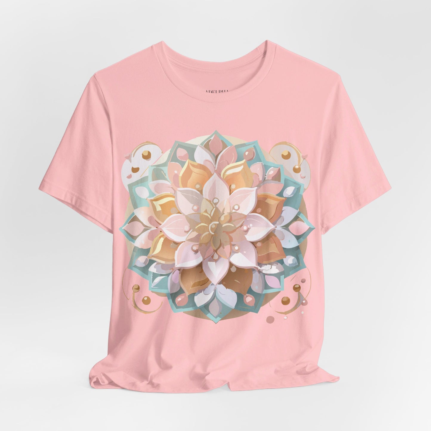 Natural Cotton Tee Shirt - Medallion Collection Printify