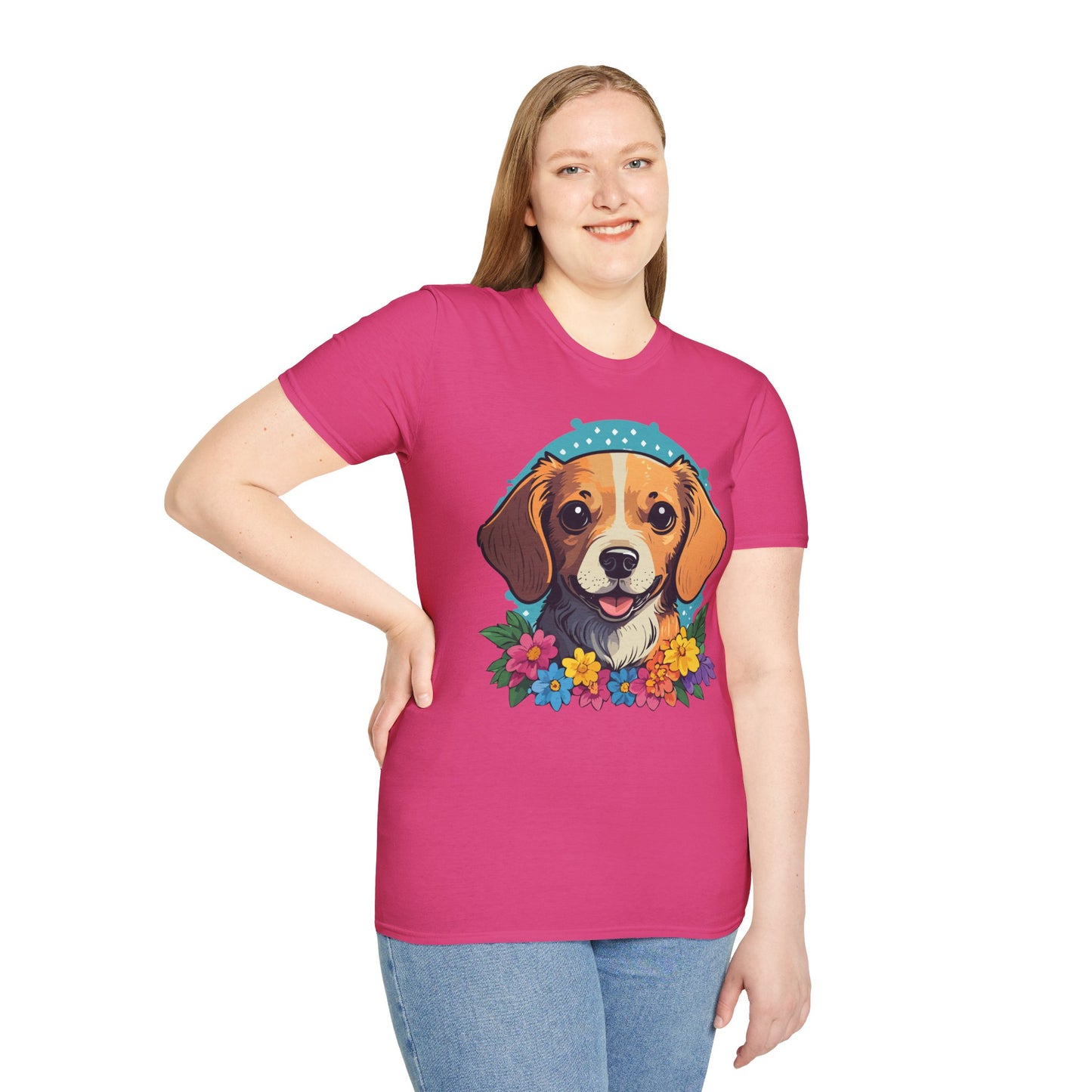 Dog Shirt, Shirt with Dog, Animal Tee, Shirt with Animals
