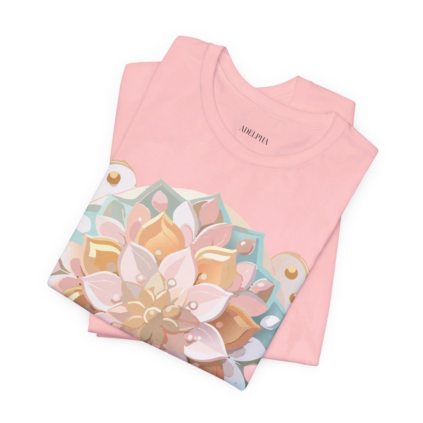 Natural Cotton Tee Shirt - Medallion Collection Printify
