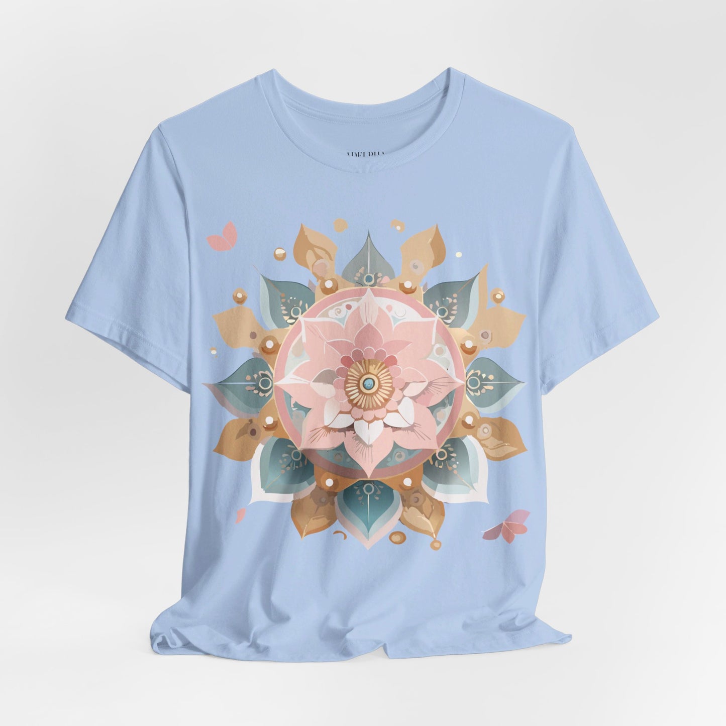 Natural Cotton Tee Shirt - Medallion Collection Printify