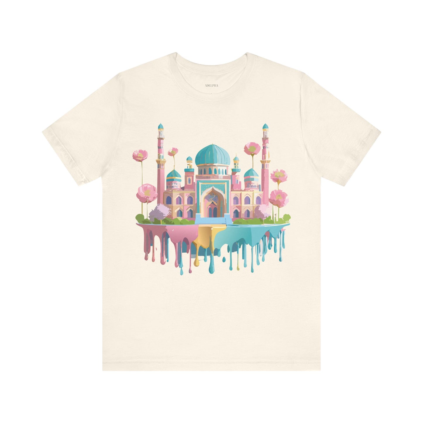 Natural Cotton Tee Shirt - Tashkent, Uzbekistan Printify