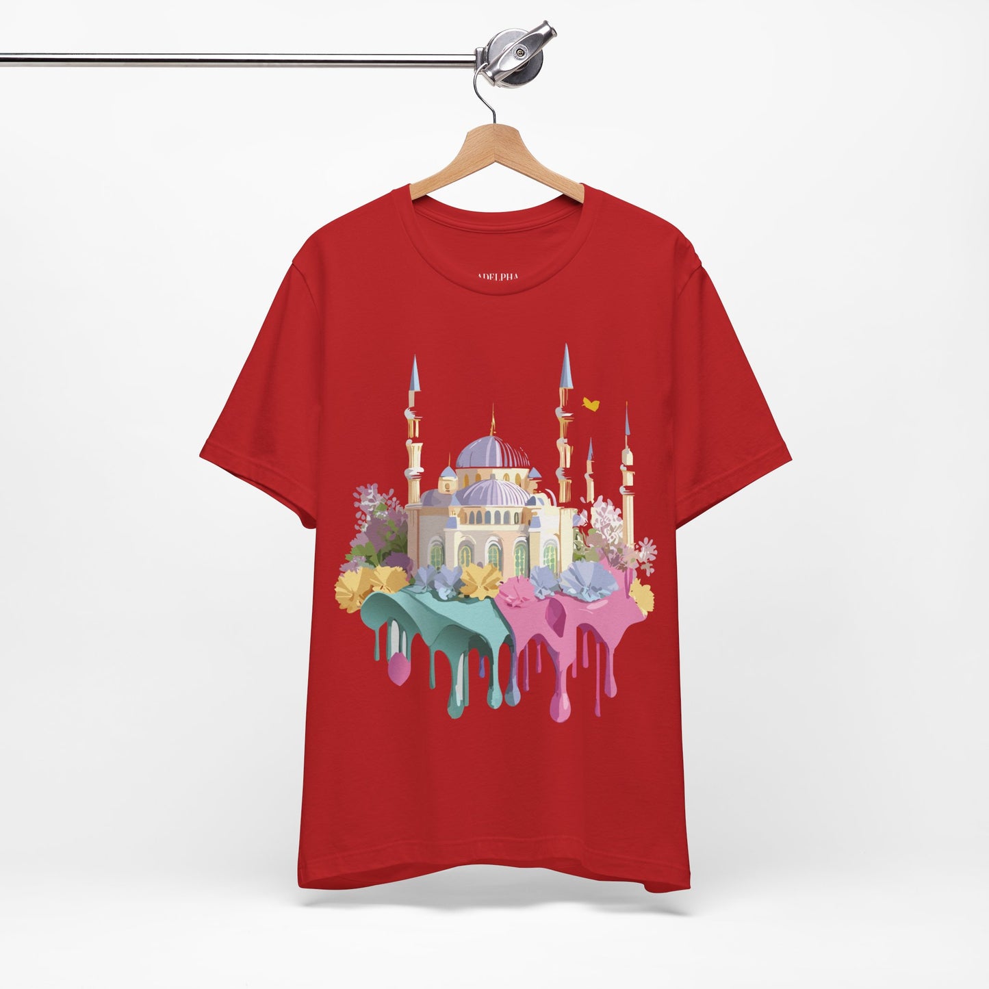 Natural Cotton Tee Shirt - Istanbul, Turkey Printify