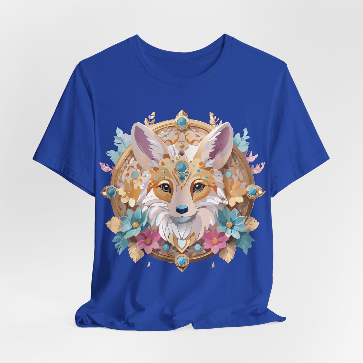Natural Cotton Tee Shirt - Medallion Collection Printify