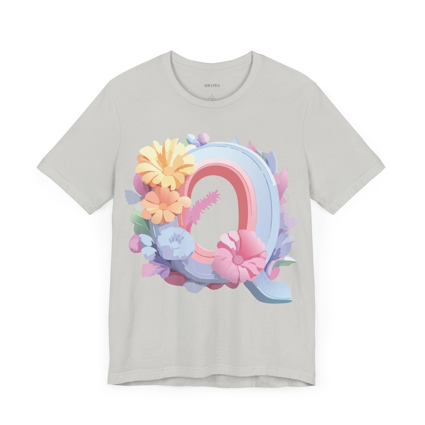 Letter Shirt, Letter Q Shirt - ADELPHA