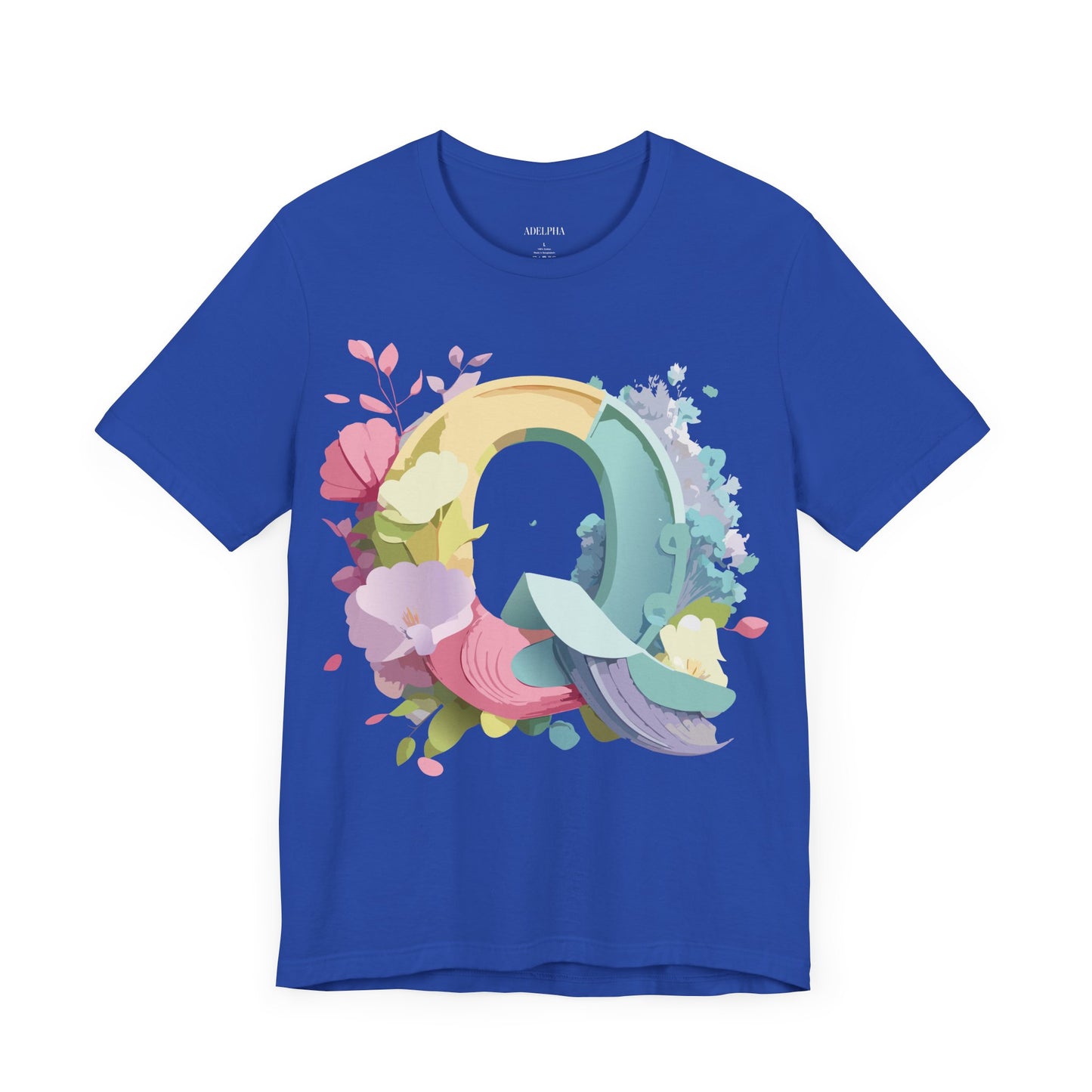 Letter Shirt, Letter Q Shirt - ADELPHA