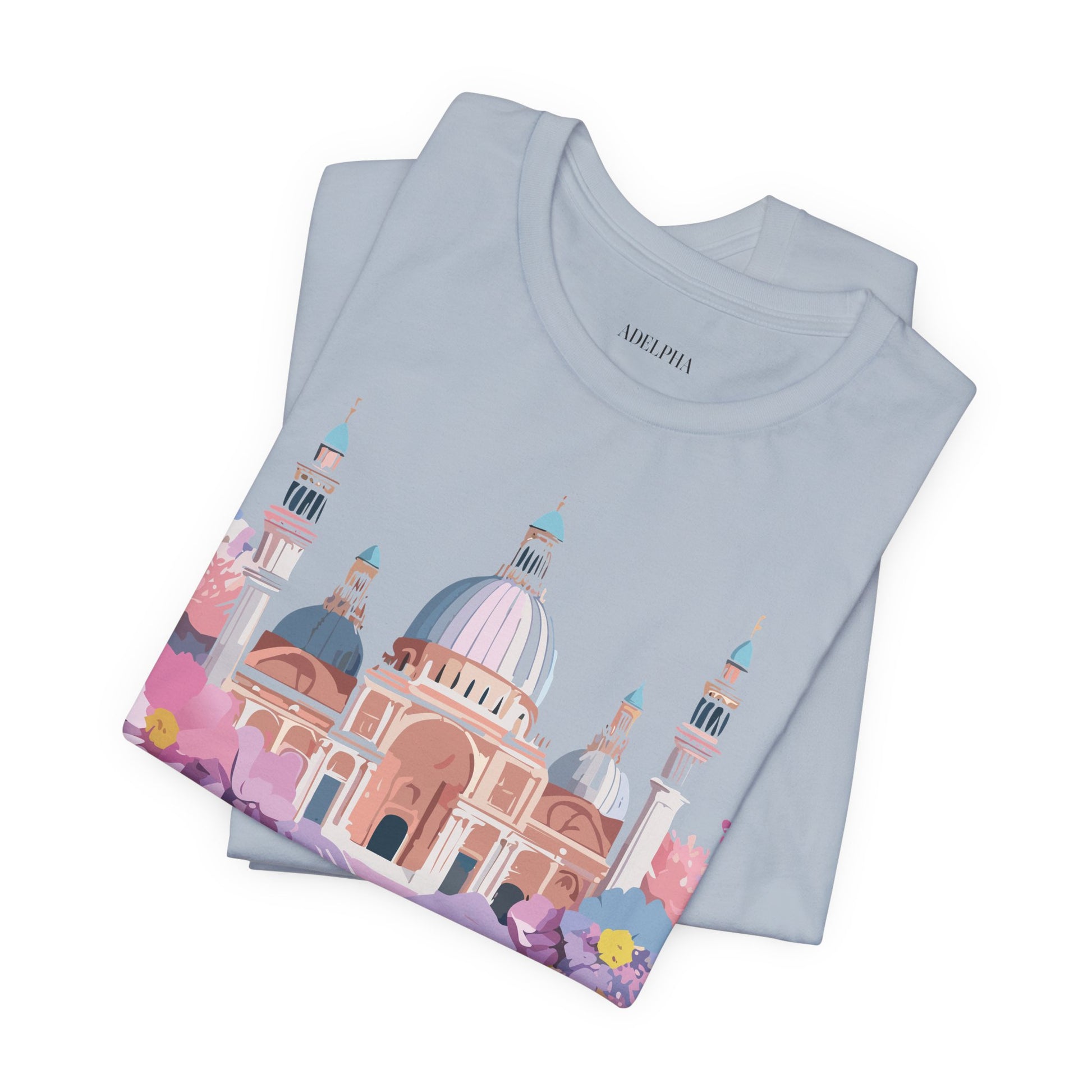 Natural Cotton Tee Shirt - Beautiful Places Collection - Venice Printify