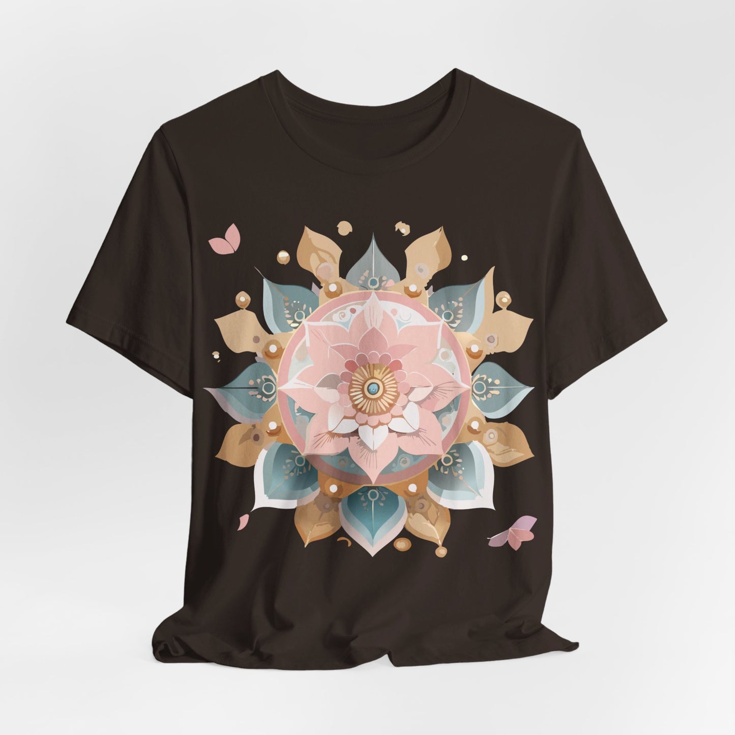 Natural Cotton Tee Shirt - Medallion Collection Printify