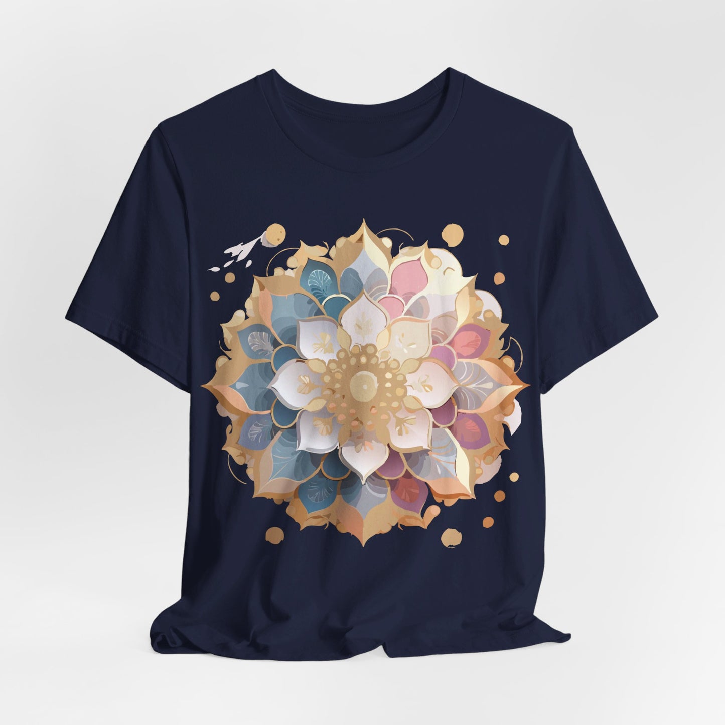 Natural Cotton Tee Shirt - Medallion Collection Printify