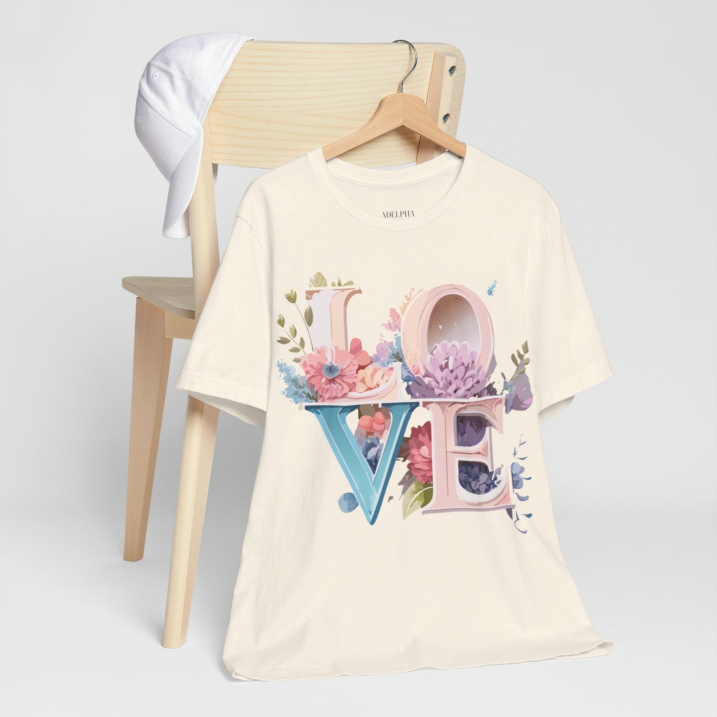 Natural Cotton Tee Shirt - Love story Collection Printify
