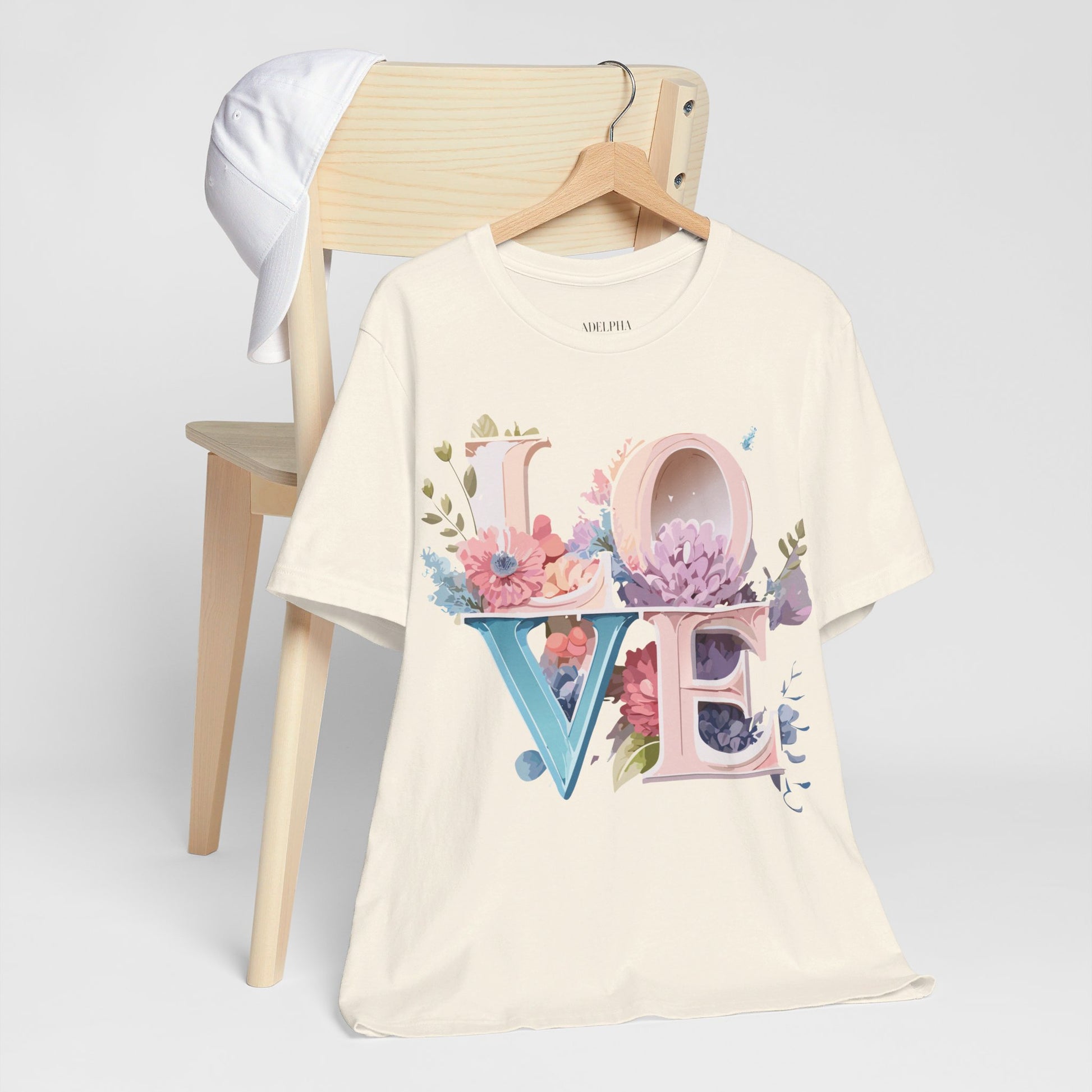 Natural Cotton Tee Shirt - Love story Collection Printify