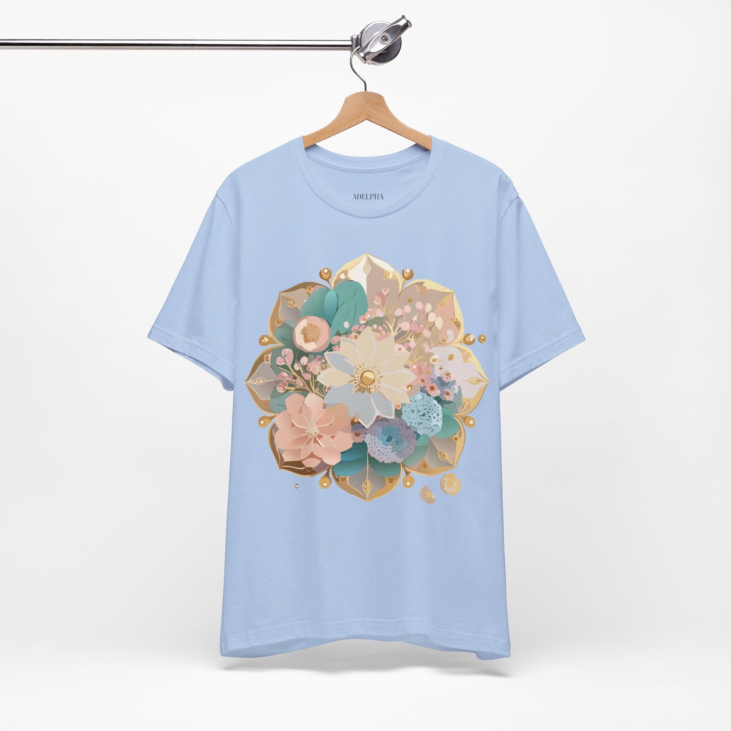 Natural Cotton Tee Shirt - Medallion Collection Printify