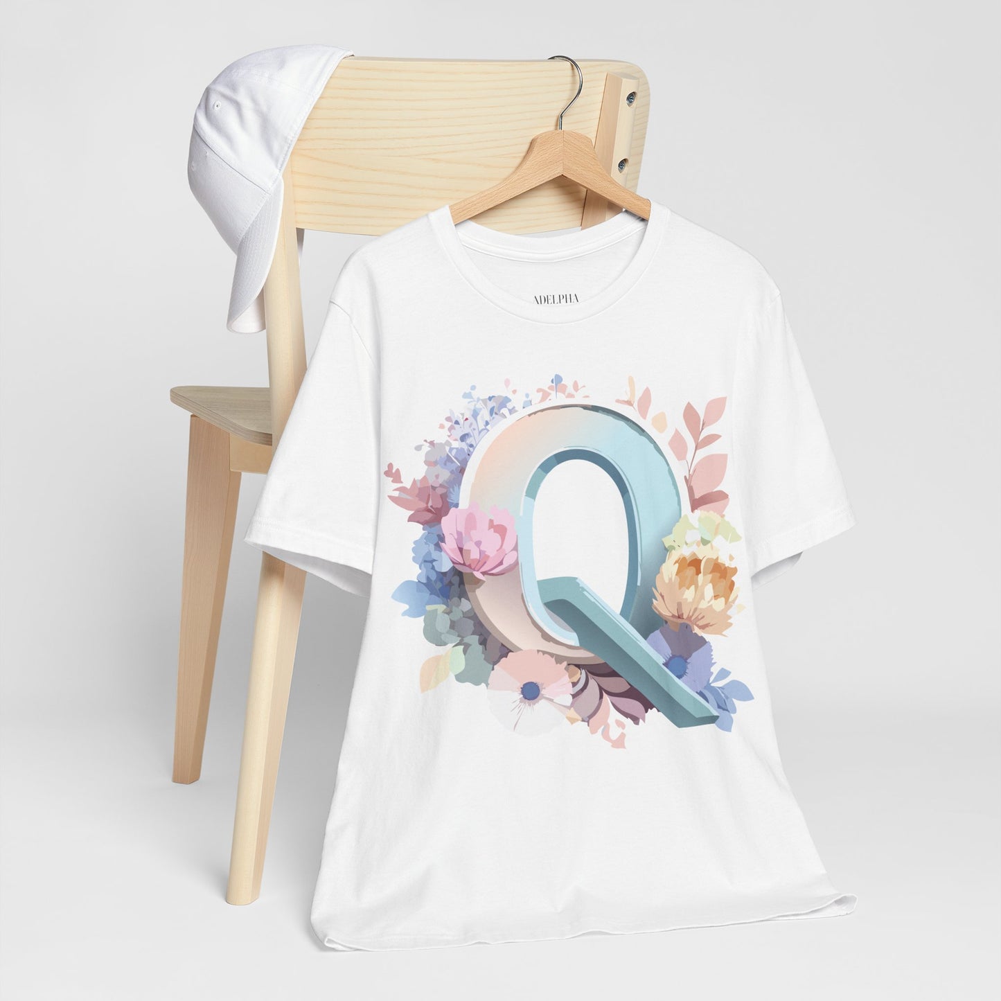 Letter Shirt, Letter Q Shirt - ADELPHA